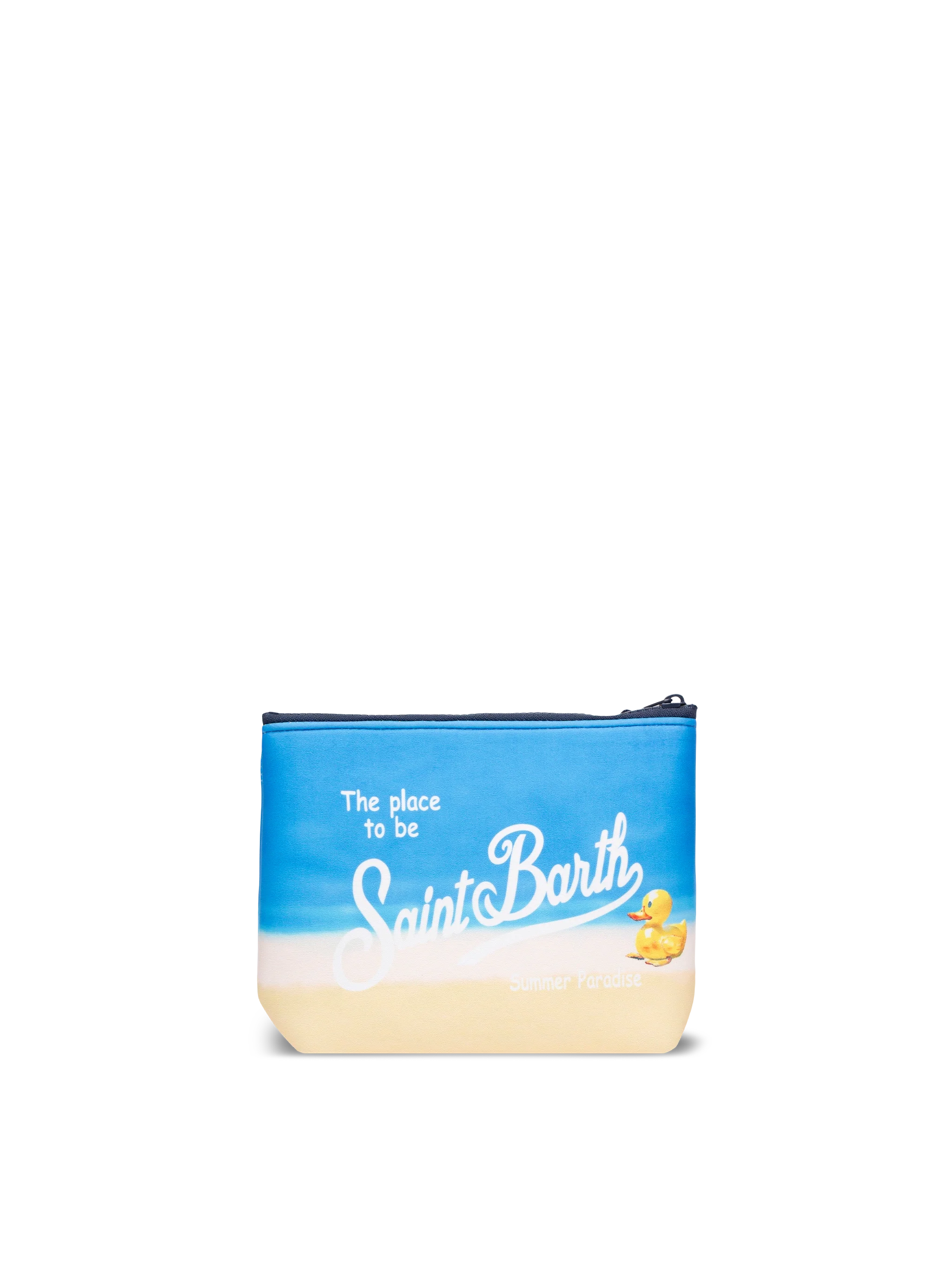 Aline Scuba Pochette With Sapore Di Mare Movie Print| Special Edition White