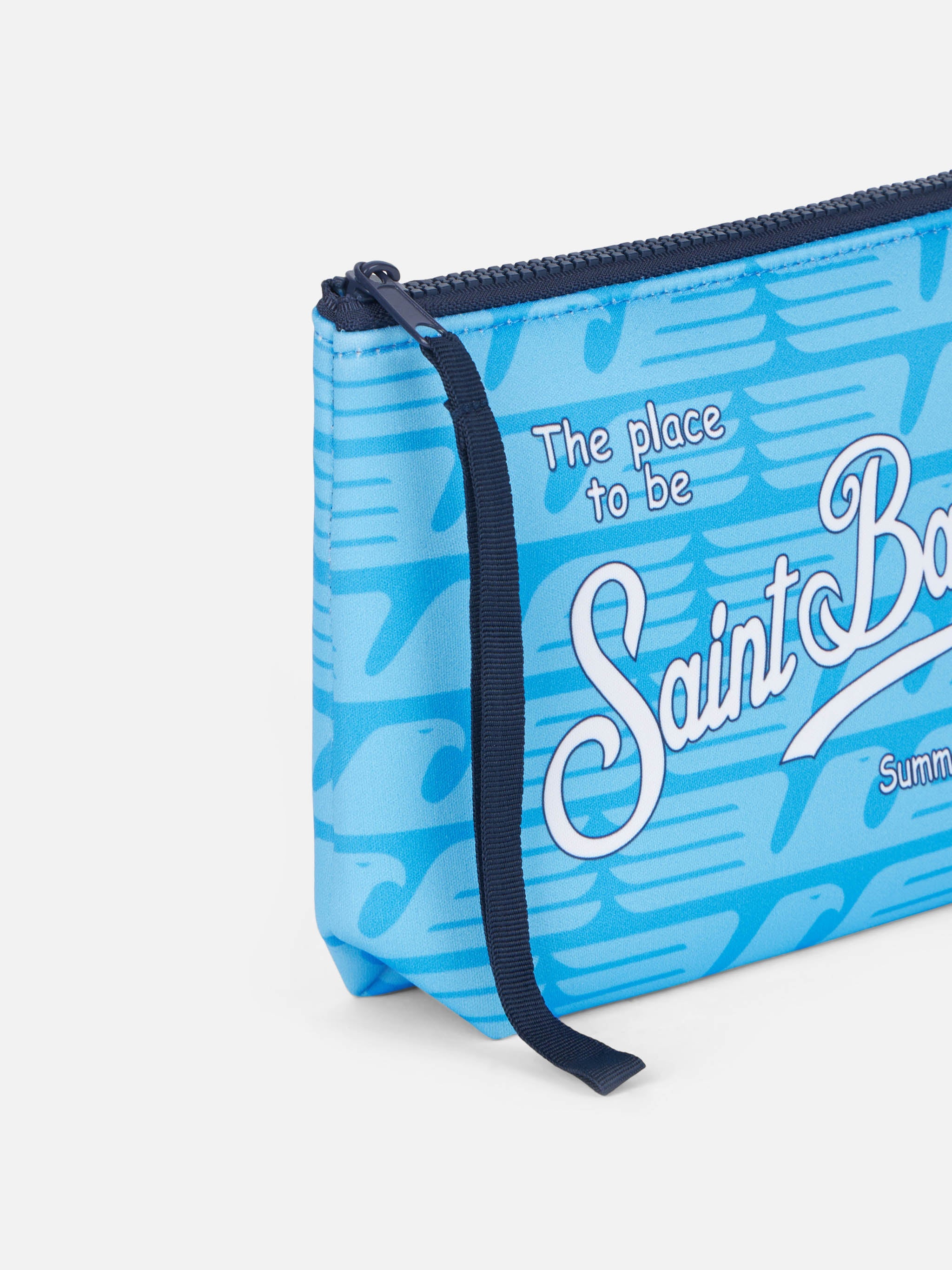 Aline Pochette With Lazio Aquila Logo Print | Ss Special Edition Blue