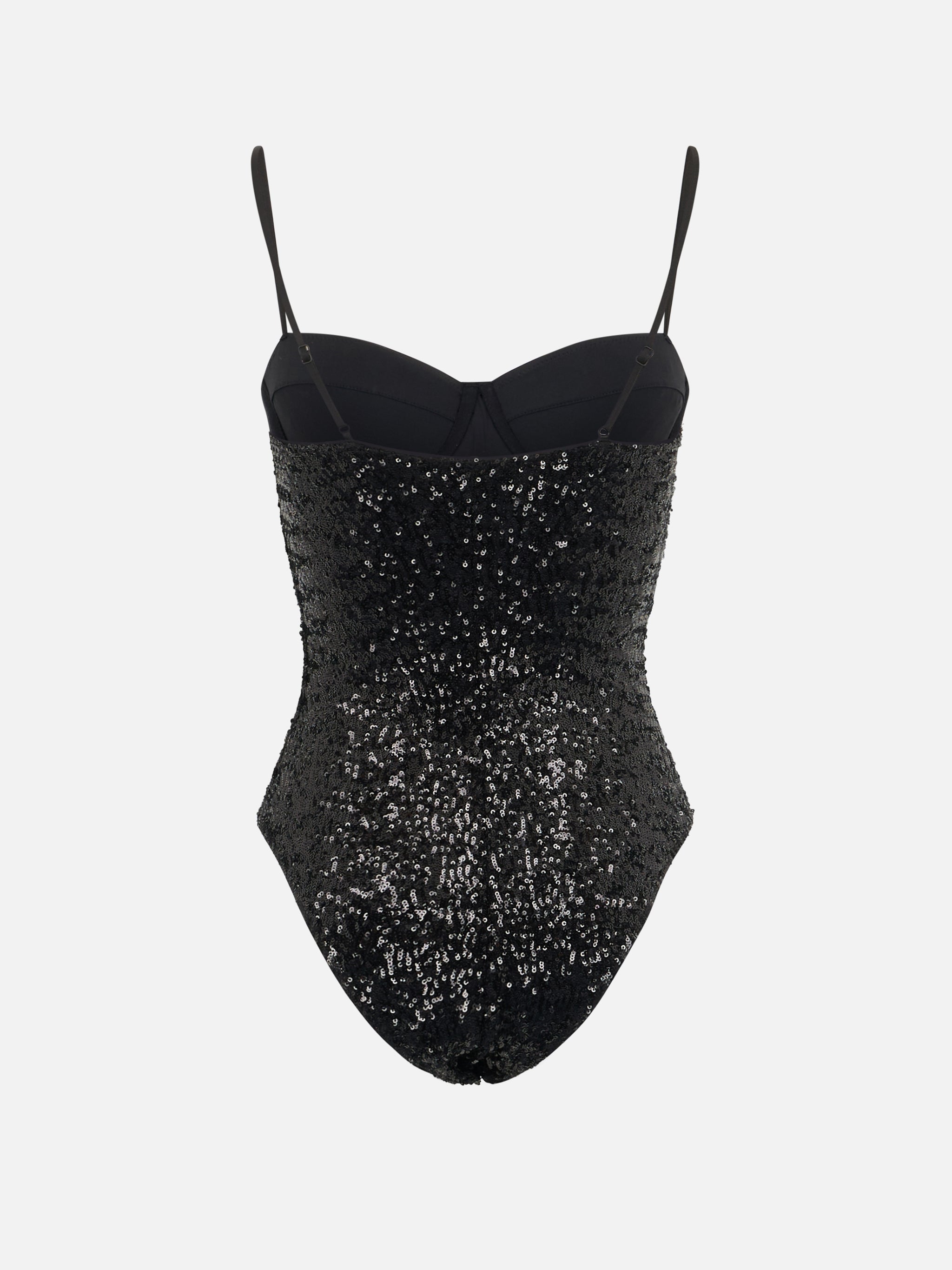 Apolline Black Sequin One-Piece Swimsuit One Piece