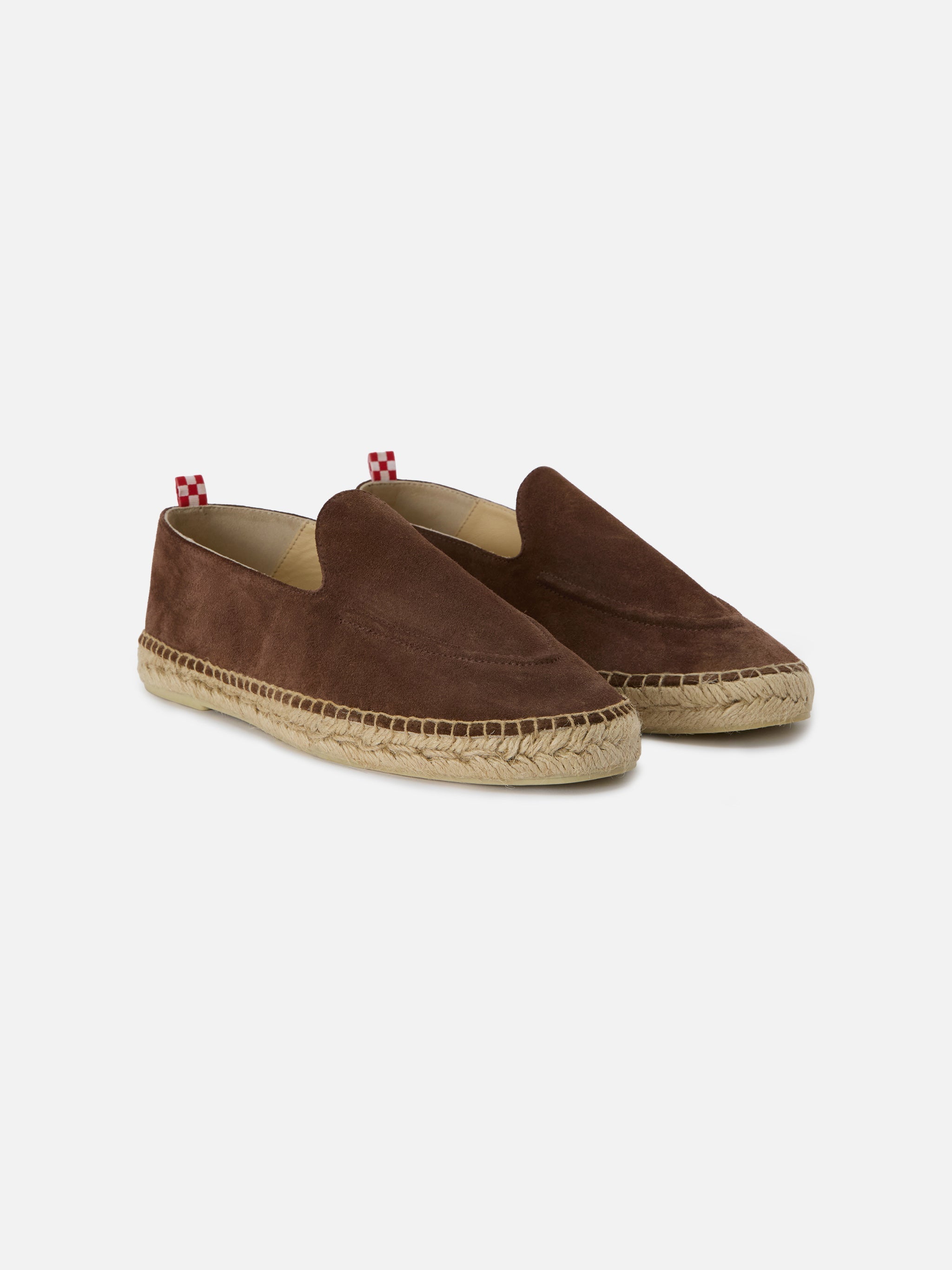 Armand Suede Espadrilles Brown Shoe