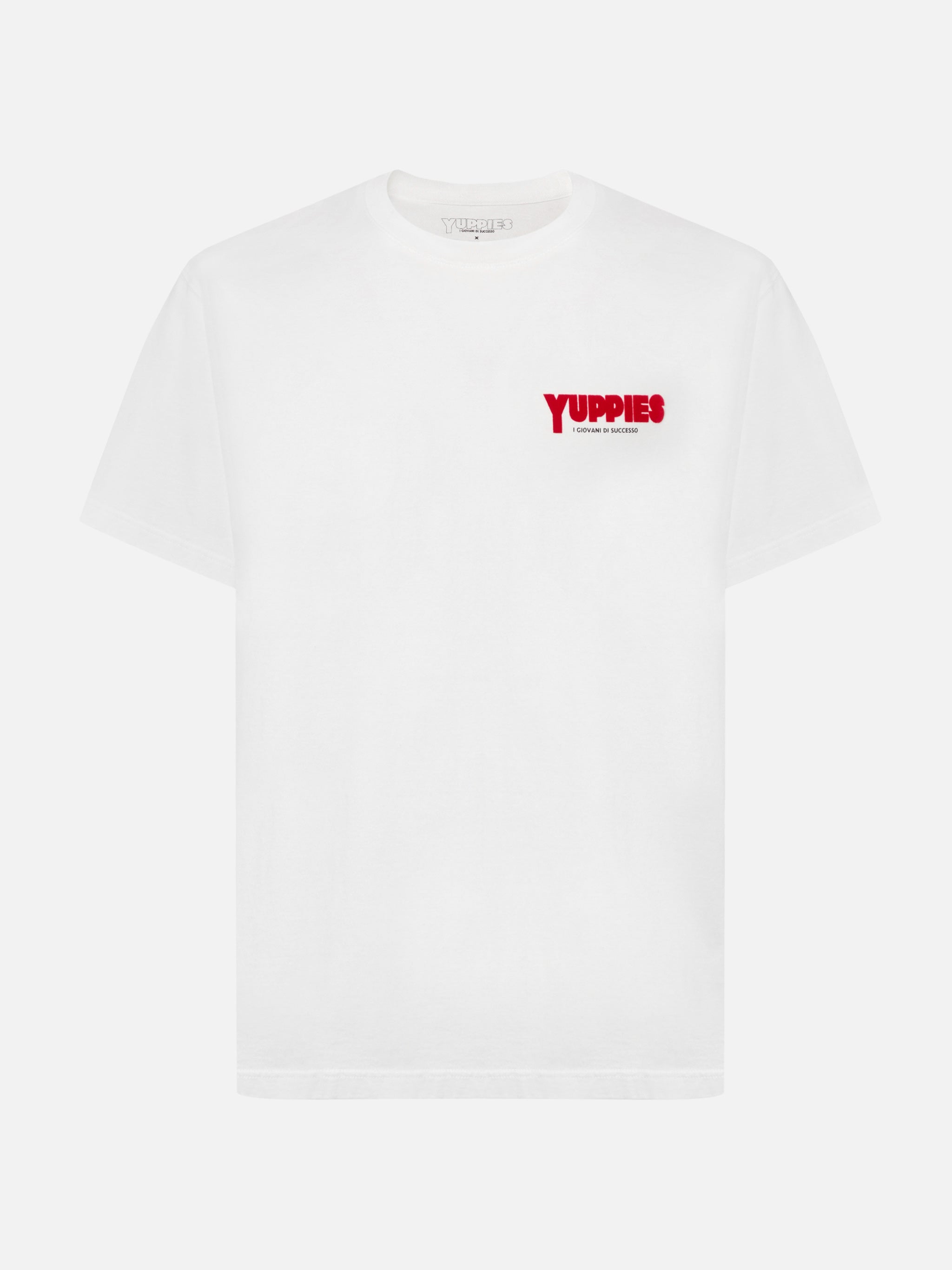 Arnott Warm Winter Cotton T-Shirt White With Yuppies Print | Special Edition