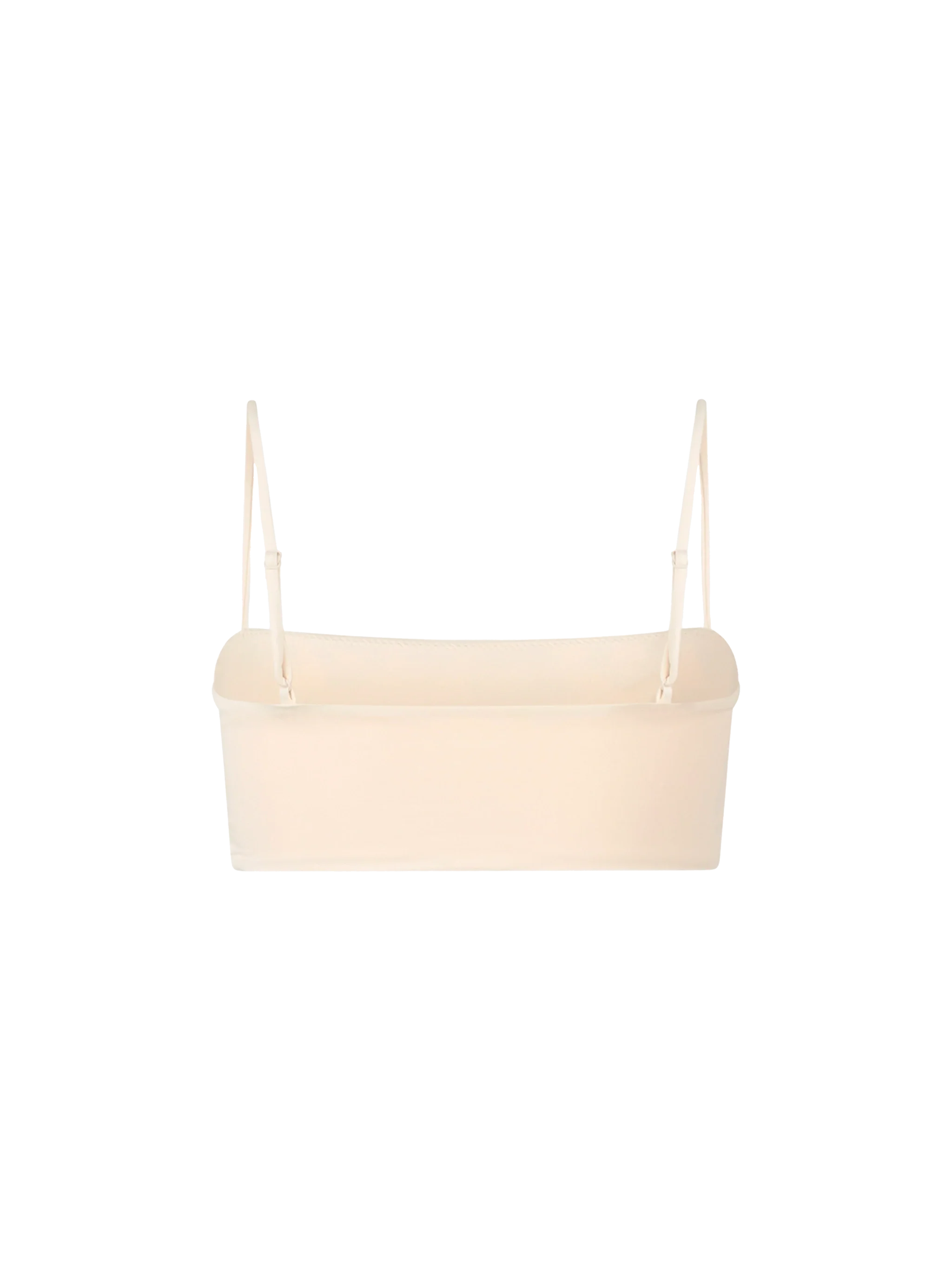 Athena Animalier Bandeau Bikini Top With Rhinestones White