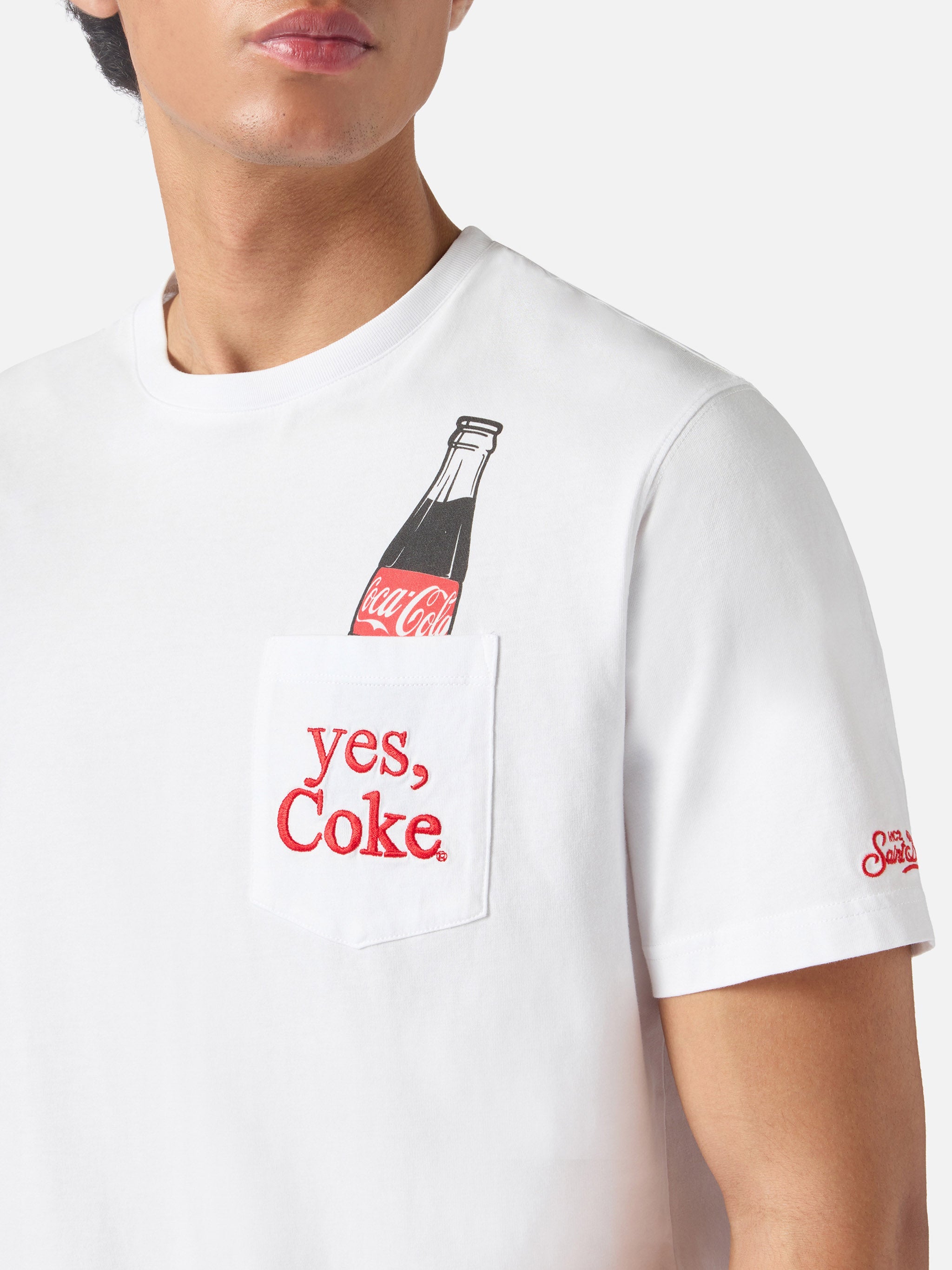 White Austin T-Shirt With Yes, Coke Print | Special Edition