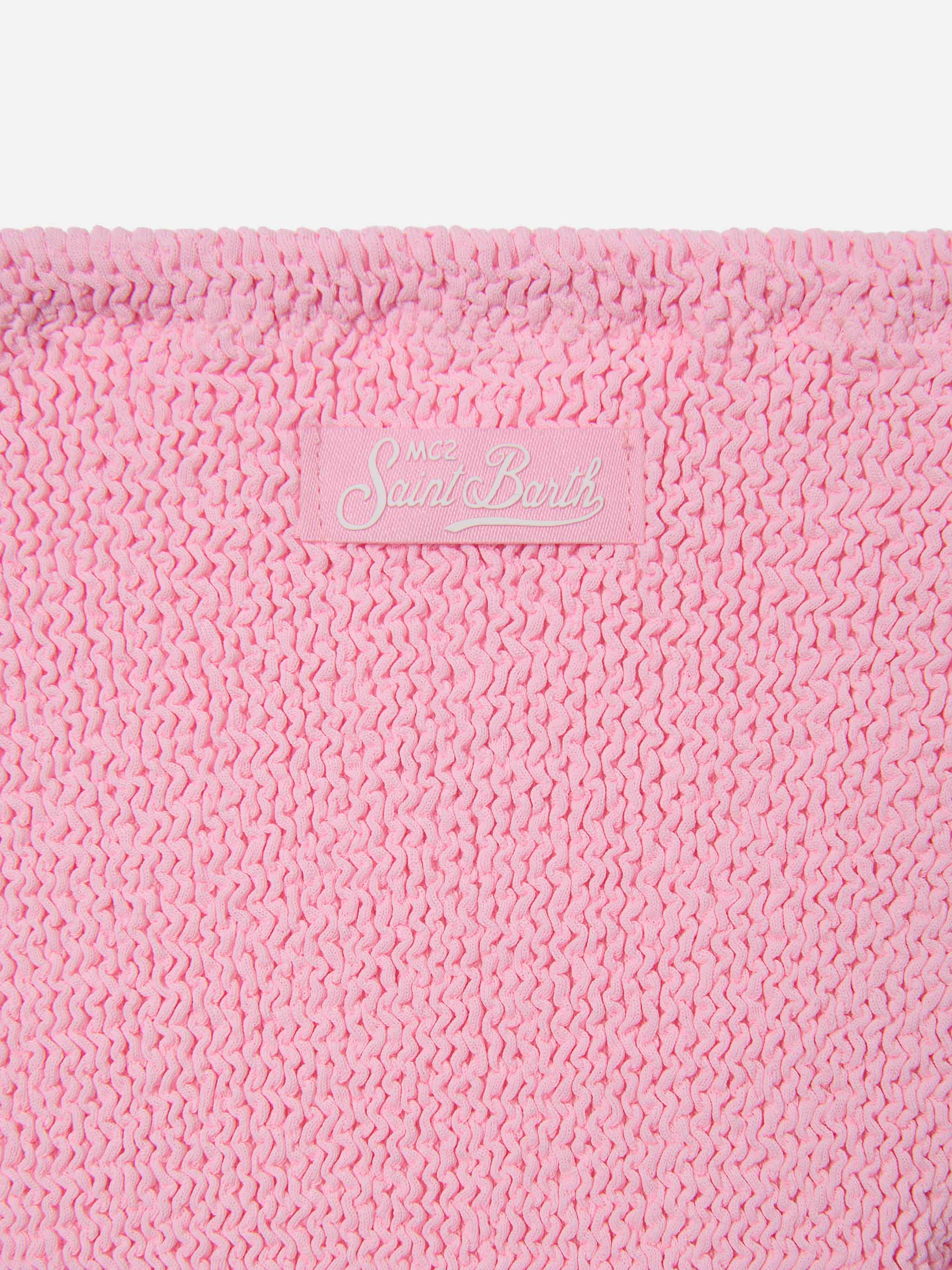 Baker Crinkle Bikini Light Pink