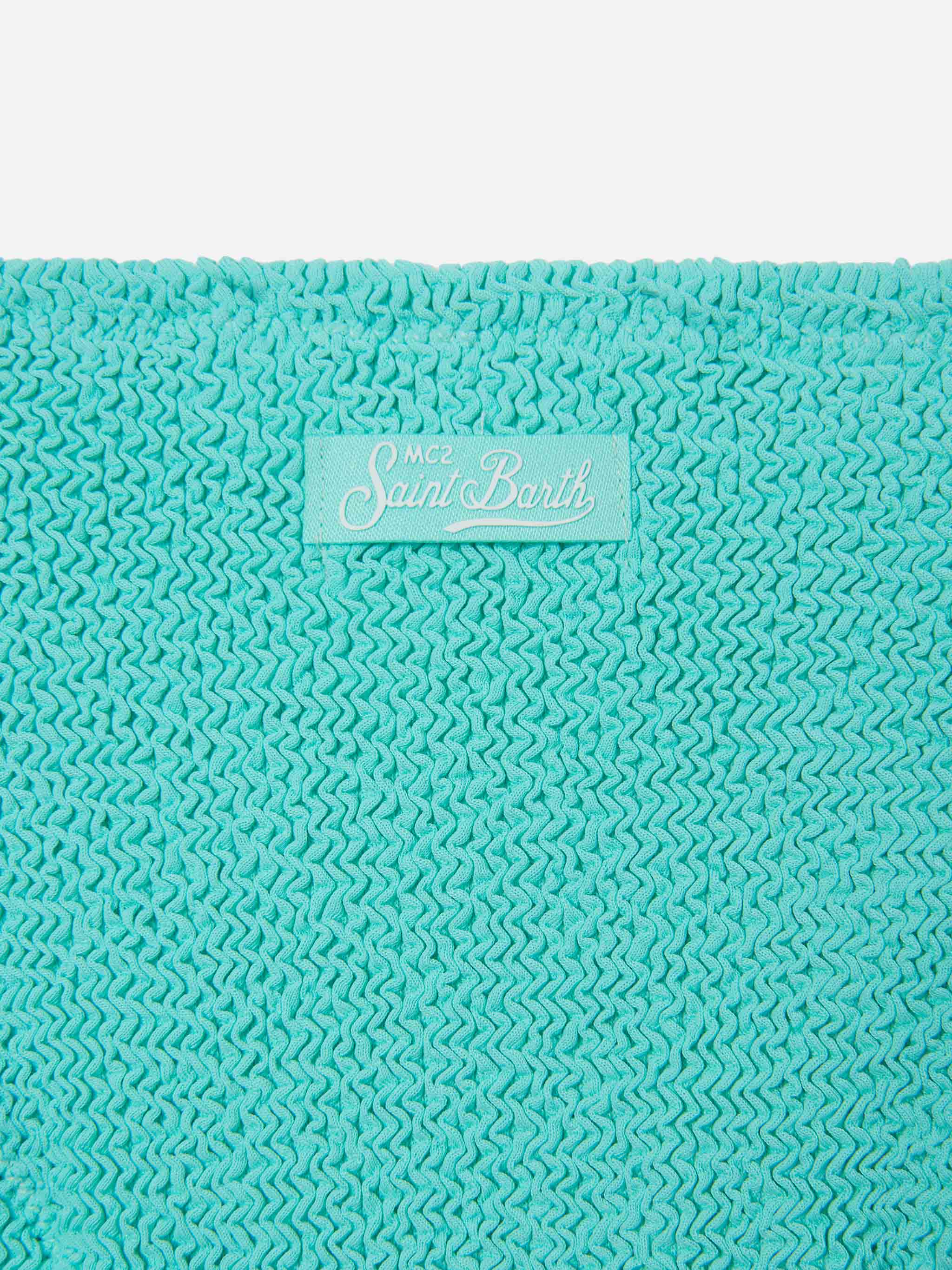 Baker Crinkle Bikini In Water Green __single__