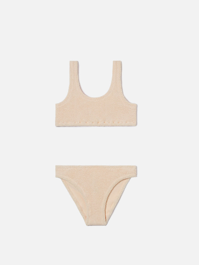Baker Crinkle Bikini In Ivory __single__