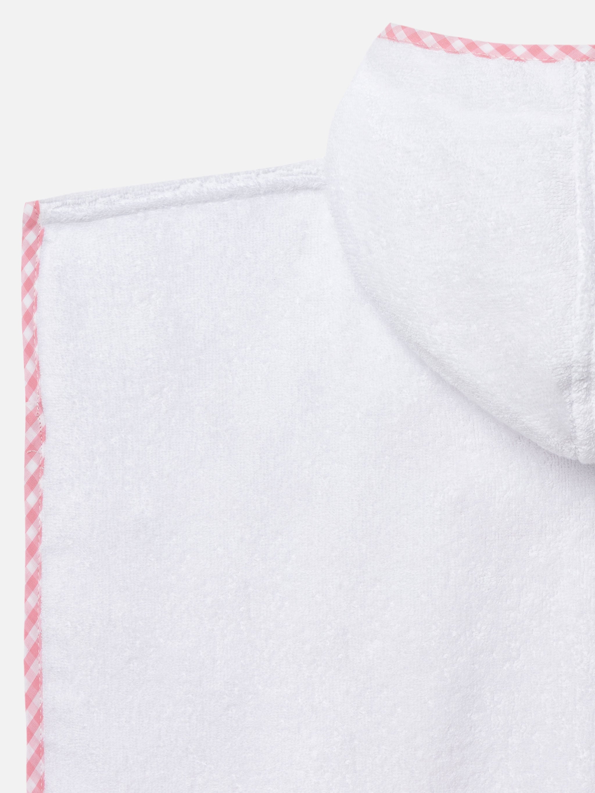 Cotton Terry Bathrobe With Un Bagnetto E Torno Embroidery White Robe