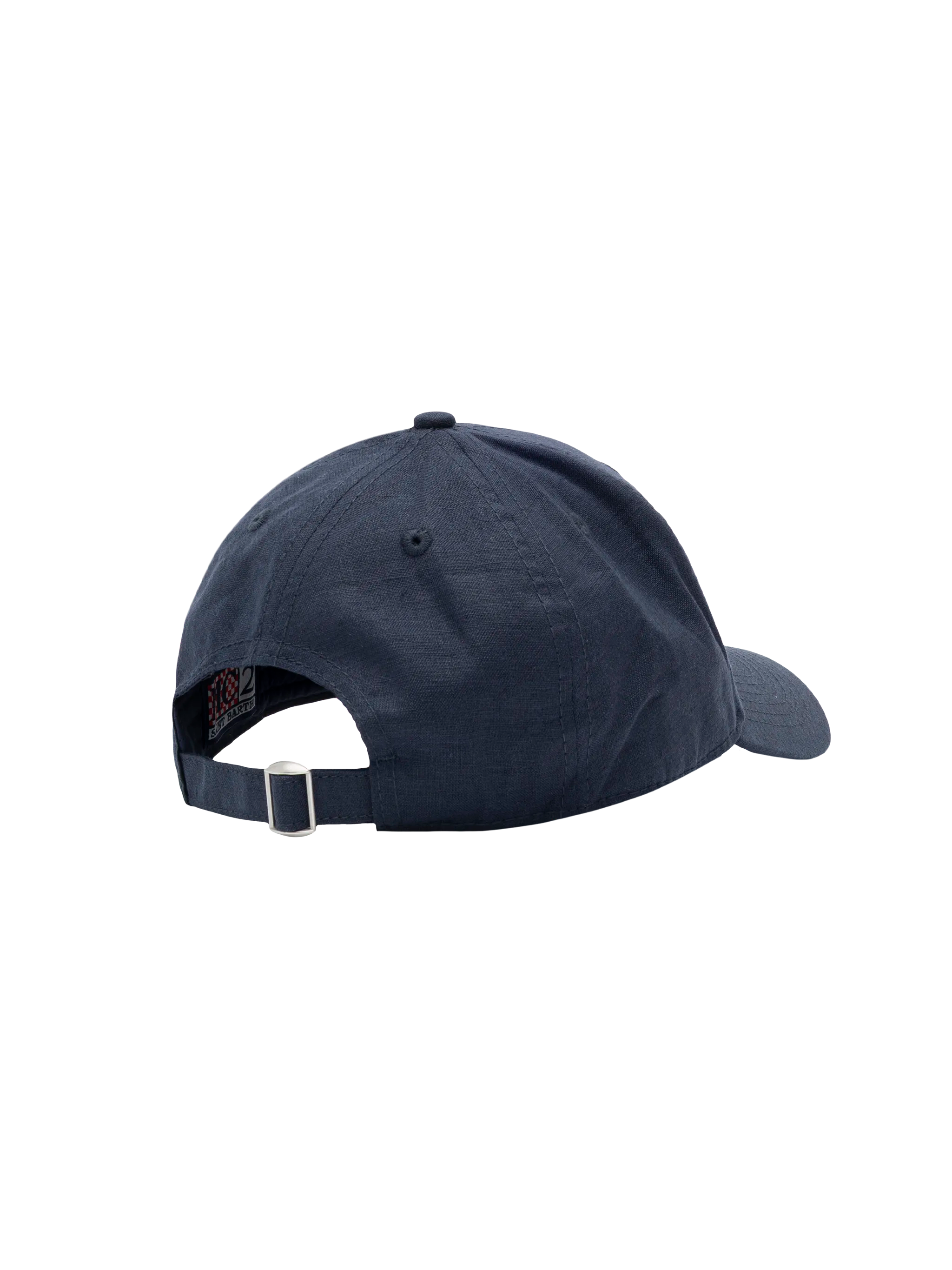 Baseball Navy Blue Cotton Linen Cap Hat