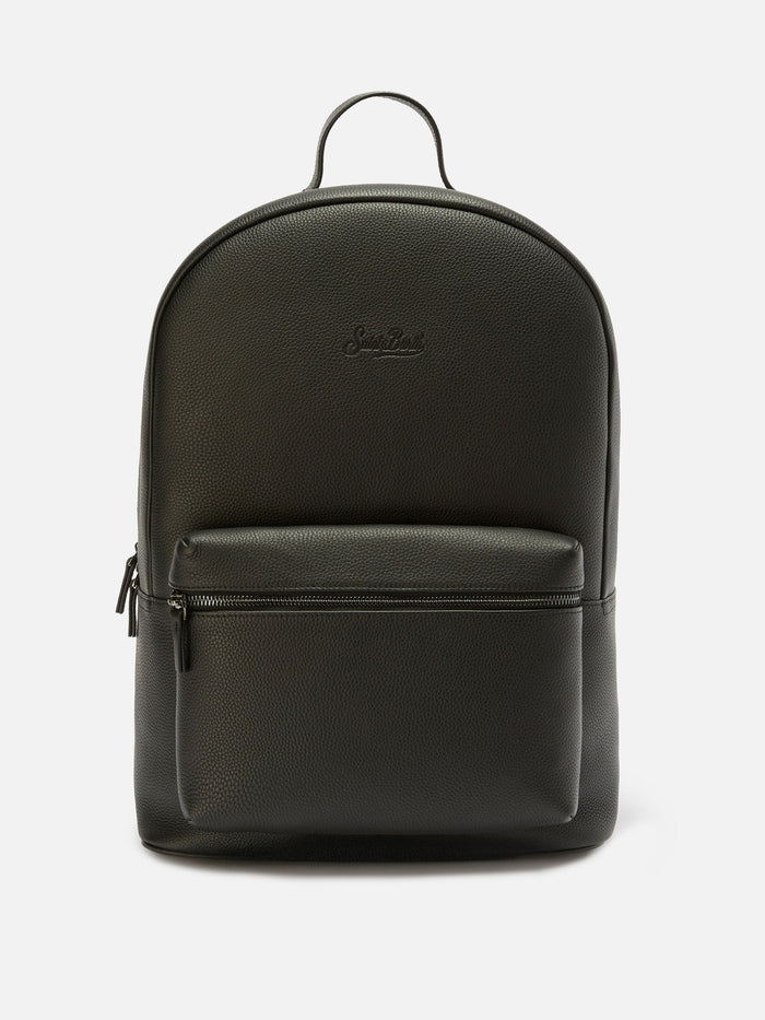 Backpack Black Leather