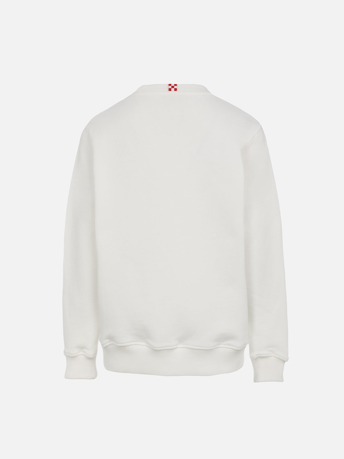 Boy Sweatshirt Bobby With St. Barth Sport Club Print White