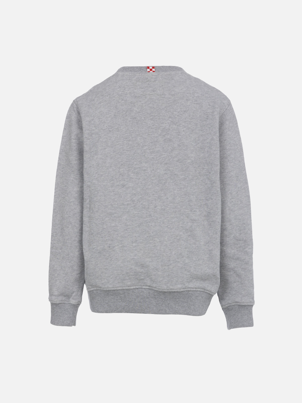 Boy Sweatshirt Bobby With St. Barth Sport Club Print Grey