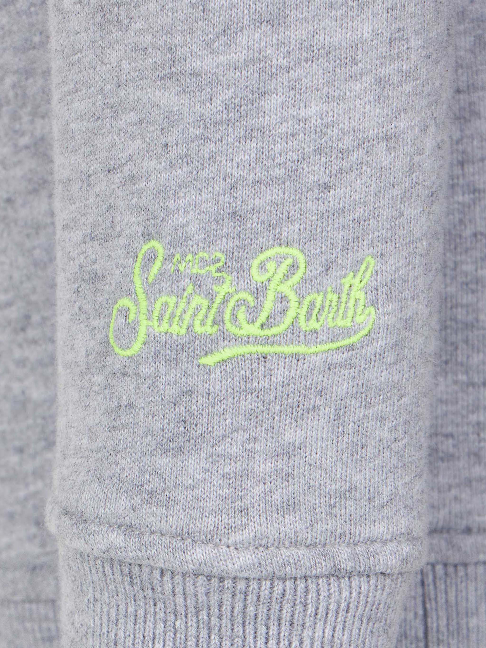 Boy Sweatshirt With Surfer Snoopy Print | - Peanuts™ Special Edition Grey