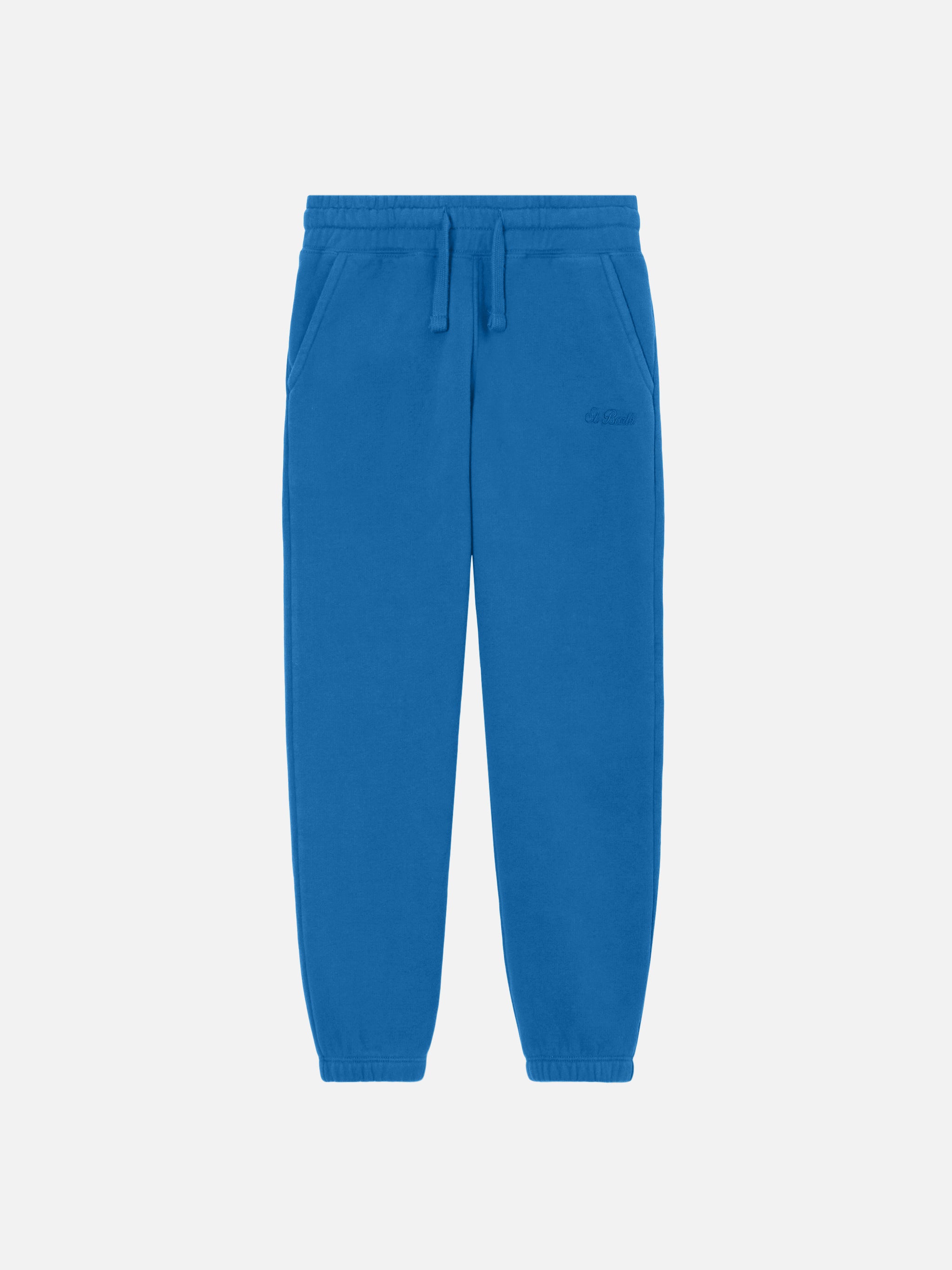 Bolt Jr Bluette Fleece Sweatpants Blue Pant