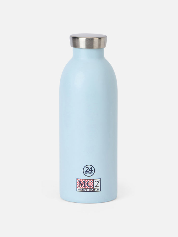 24bottles 500ml Bottle With La Classe Non È Acqua Print | 24 Bottles Special Edition Sky