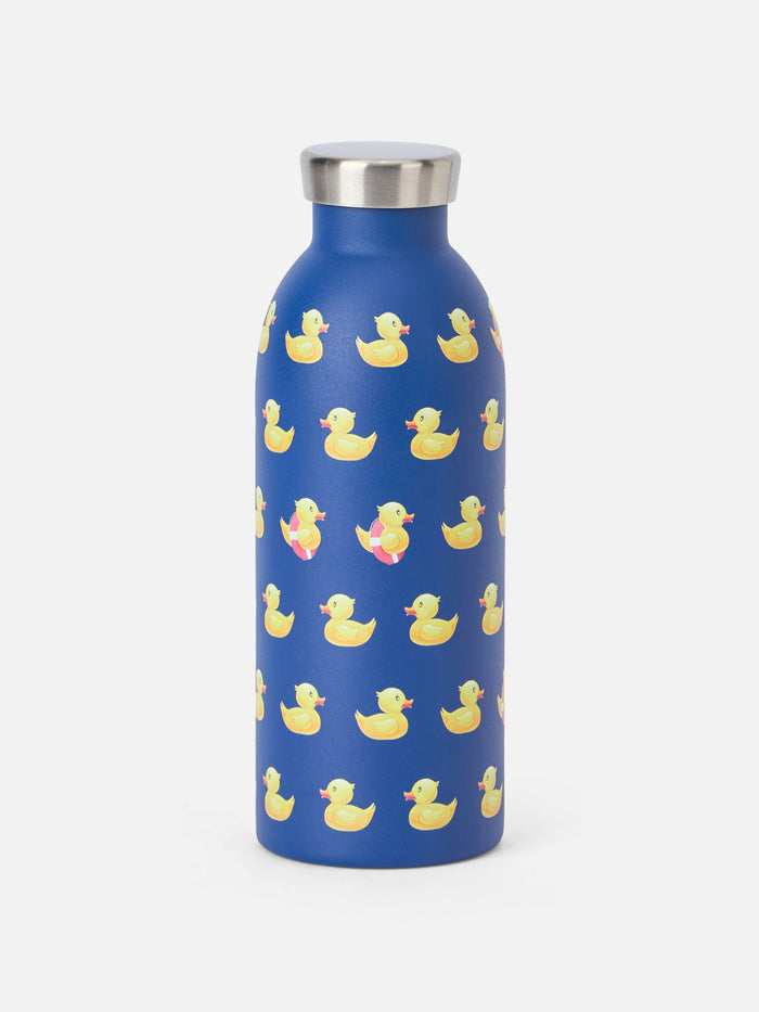 24bottles 500ml Bottle With Ducky Print | 24 Bottles Special Edition Blue
