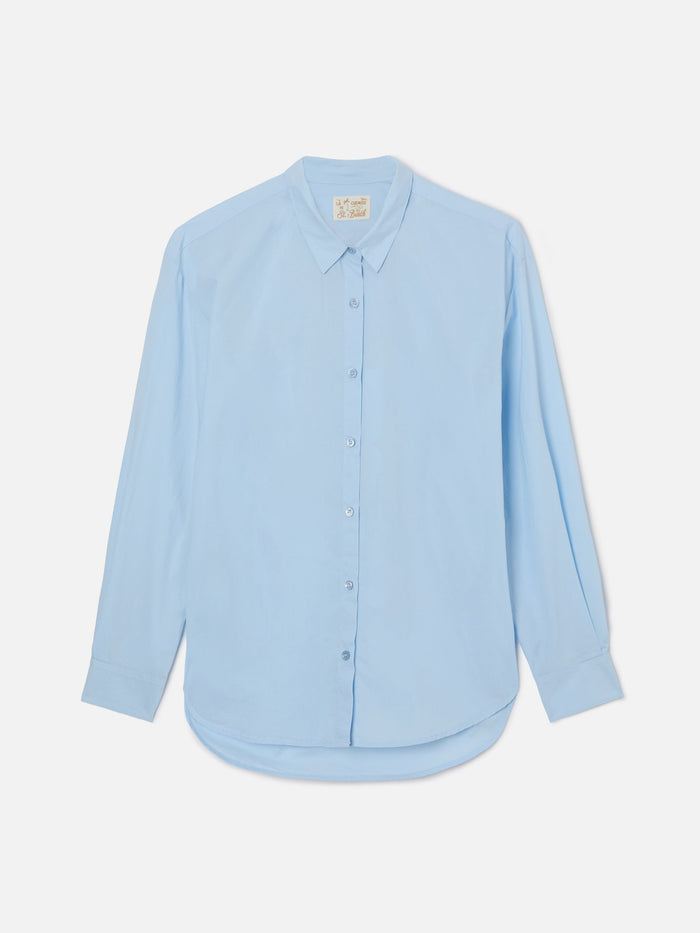 Light Blue Brigitte Shirt With Hello Kitty Print | Special Edition