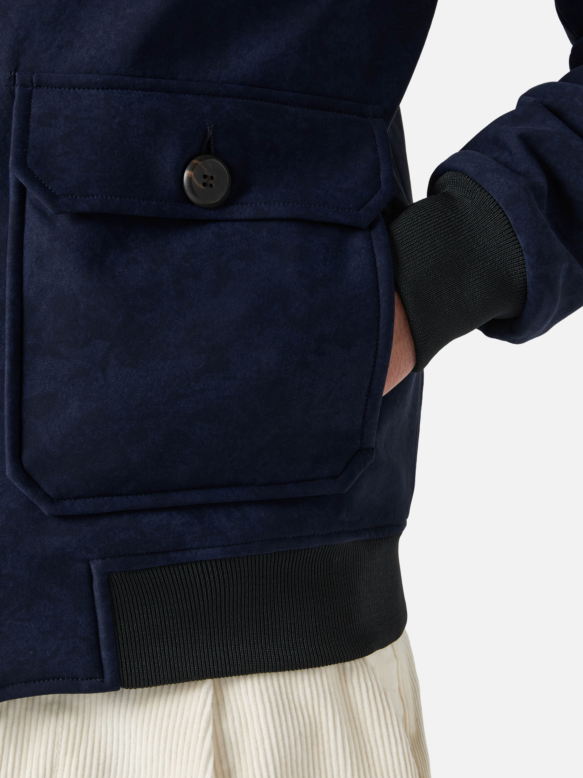 Navy Blue Thermo Jacket Byron