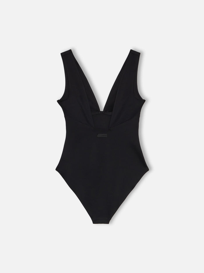 Calliope Black Heat-Sealed One-Piece Swimsuit One Piece