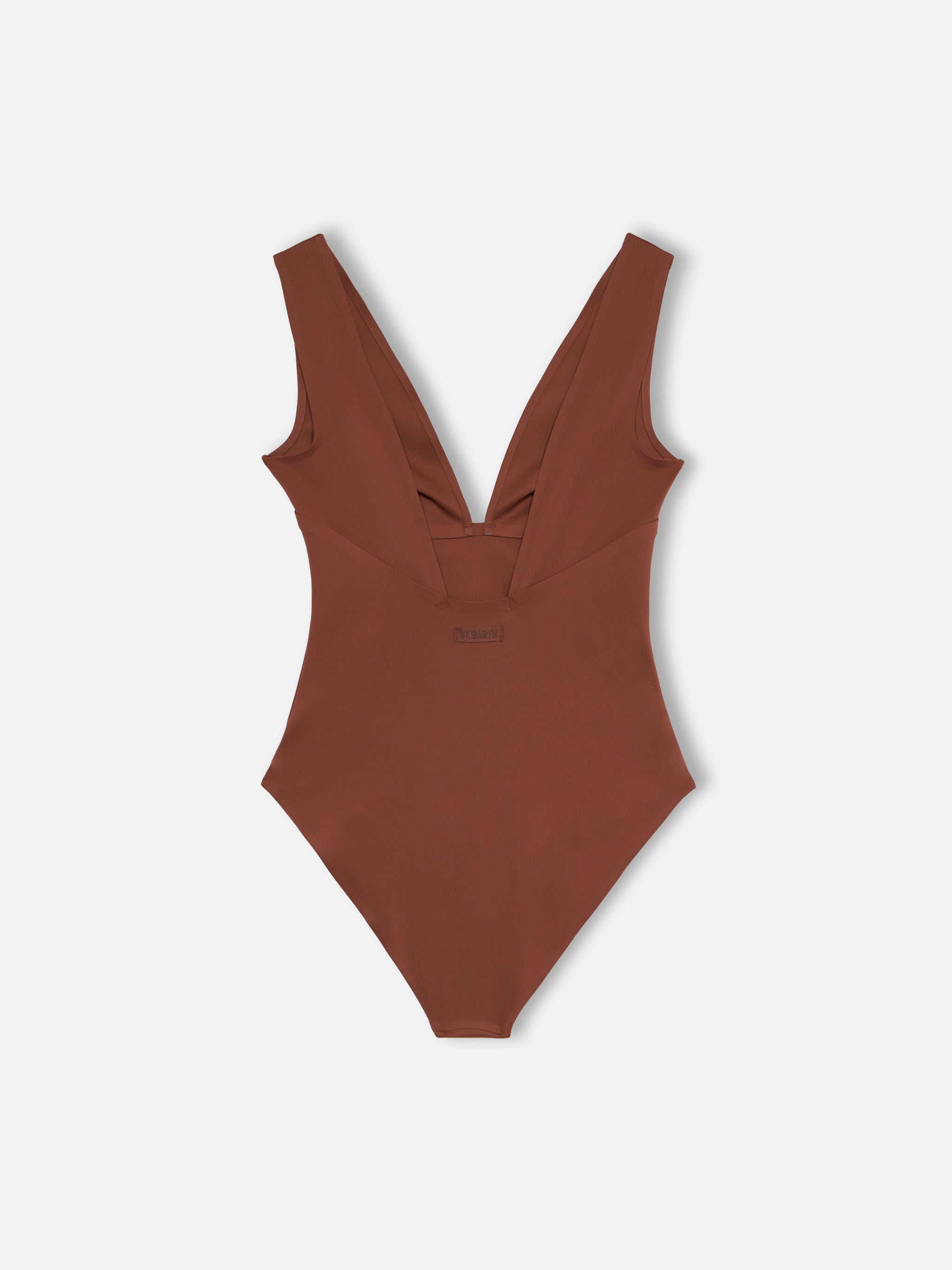 Calliope Heat-Sealed Brown One-Piece Swimsuit One Piece