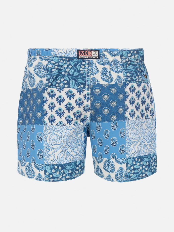 Mid-Length Swim-Shorts Caprese Jr With Floral Print __single__ Swimshort