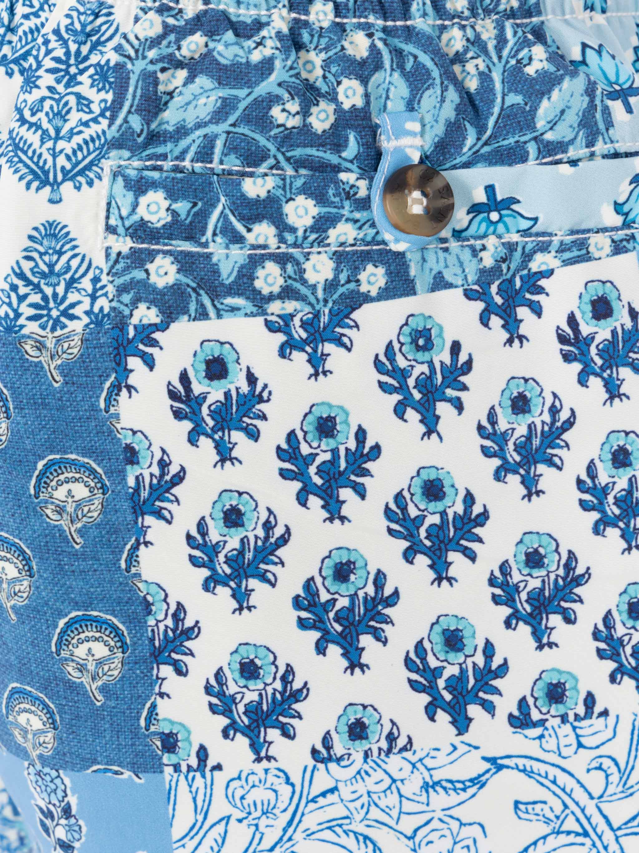 Mid-Length Swim-Shorts Caprese Jr With Floral Print __single__ Swimshort