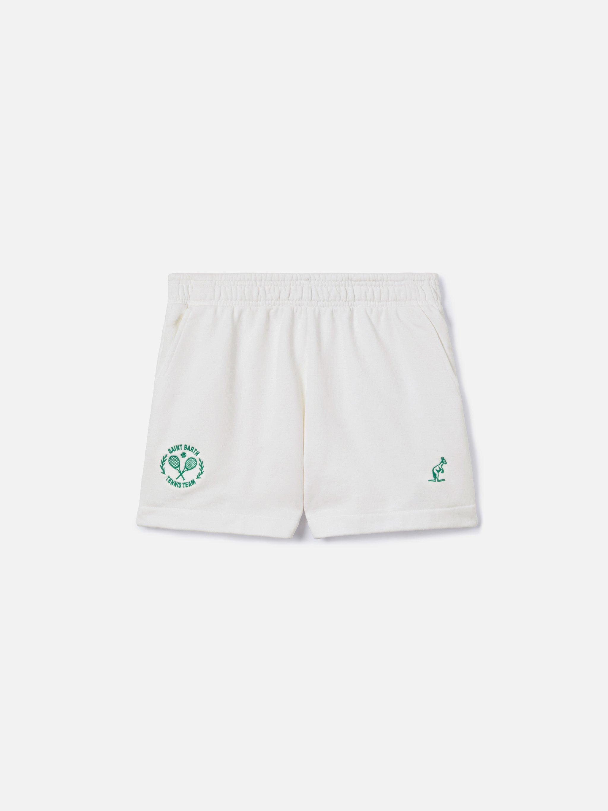 Cate Cotton Pull-Up Shorts | Special Edition White Pant
