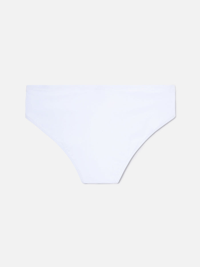 Cayo Solid White Swim Briefs Brief / Slip