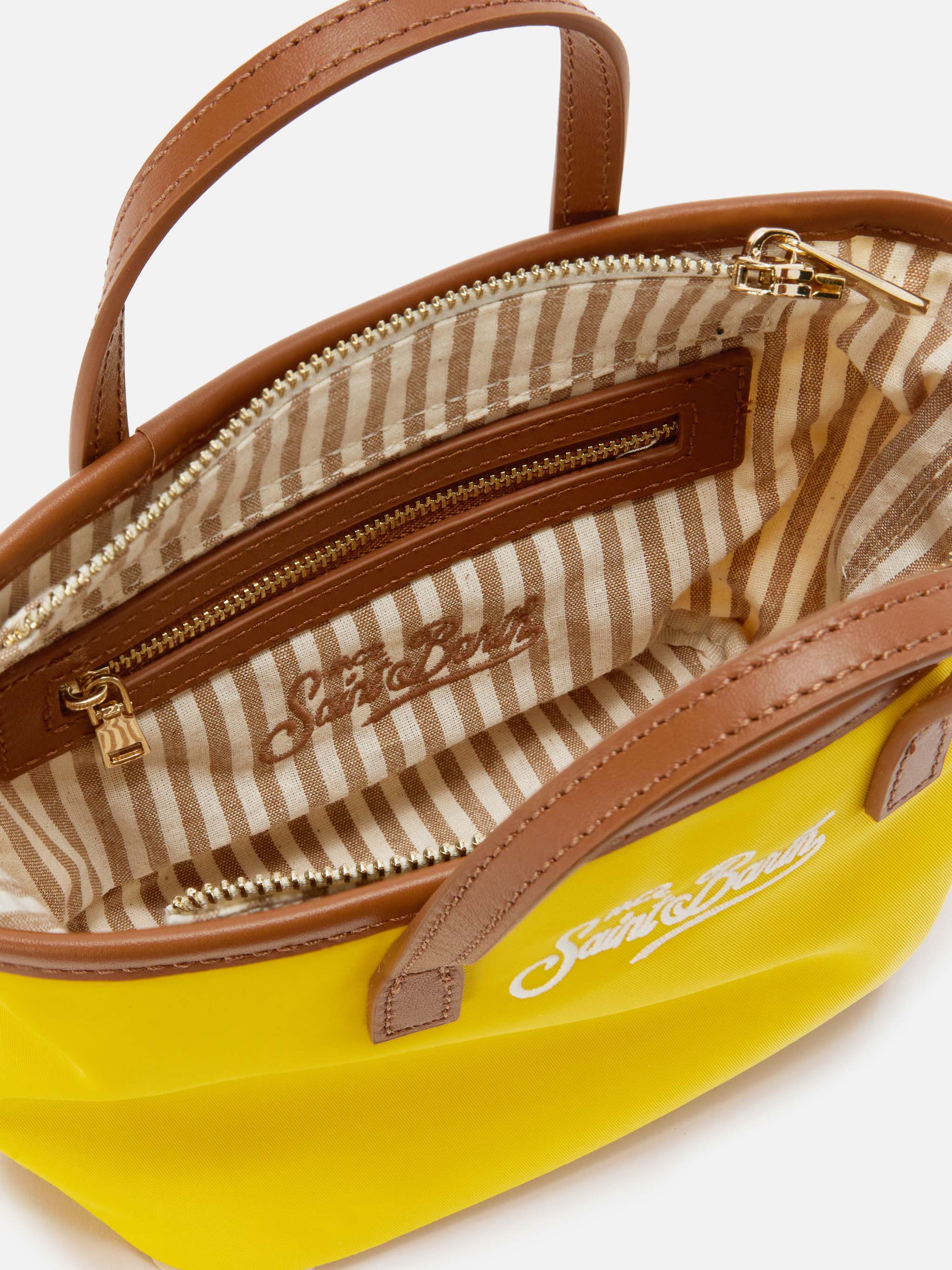 Yellow City Mini Nylon Bag