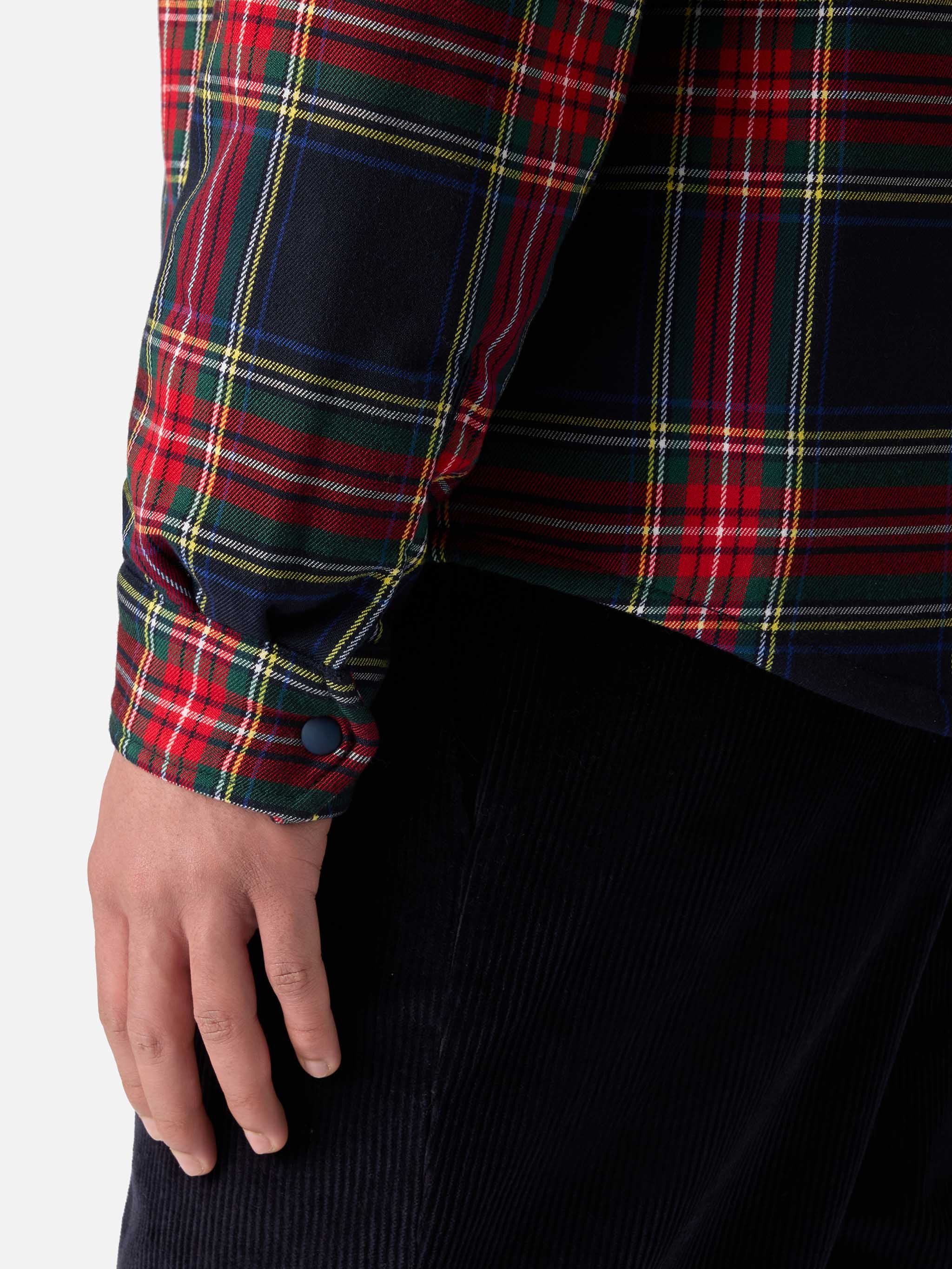 Overshirt Chalet With Pocket And St. Barth Bob Club Embroidery Blue Jacket