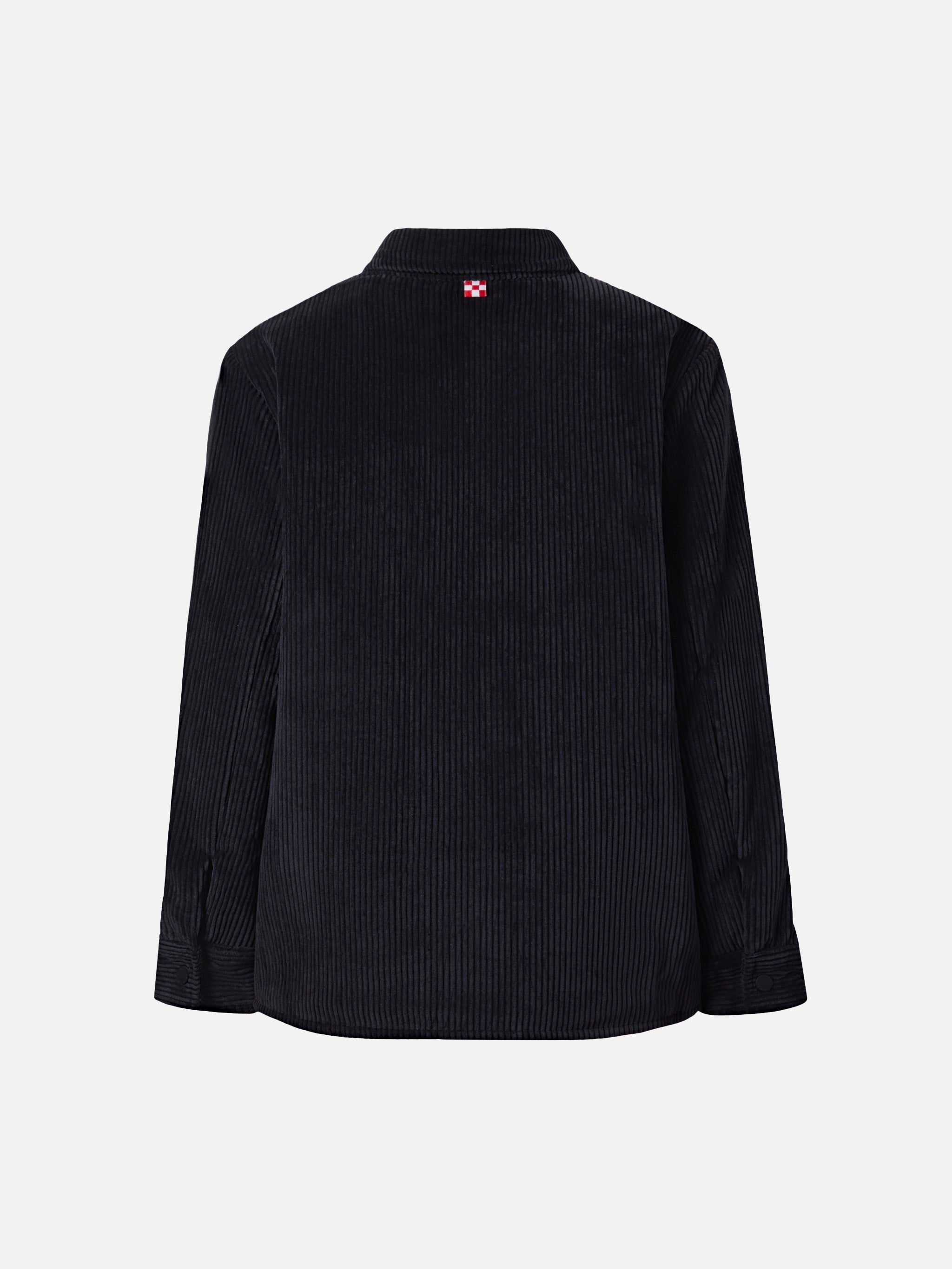 Chalet Jr Padded Corduroy Shirt Navy Blue Jacket