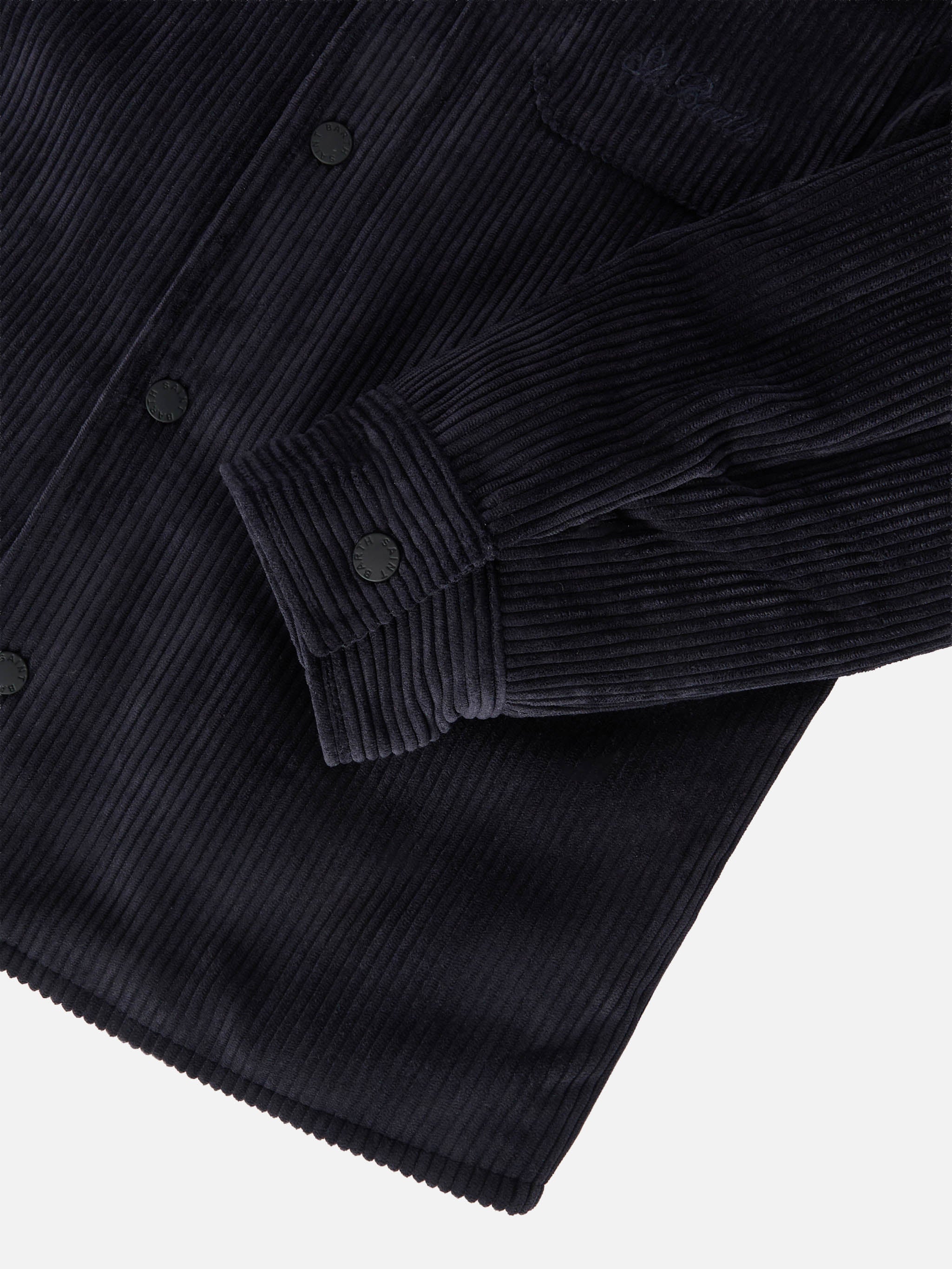 Chalet Jr Padded Corduroy Shirt Navy Blue Jacket