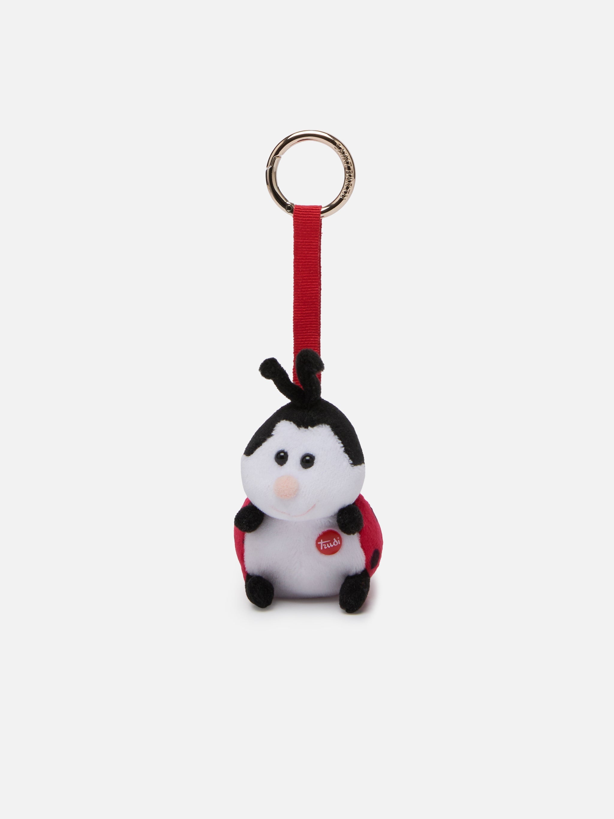 Charm With Mini Plush Ladybug | Trudi Special Edition Red Small Accessories