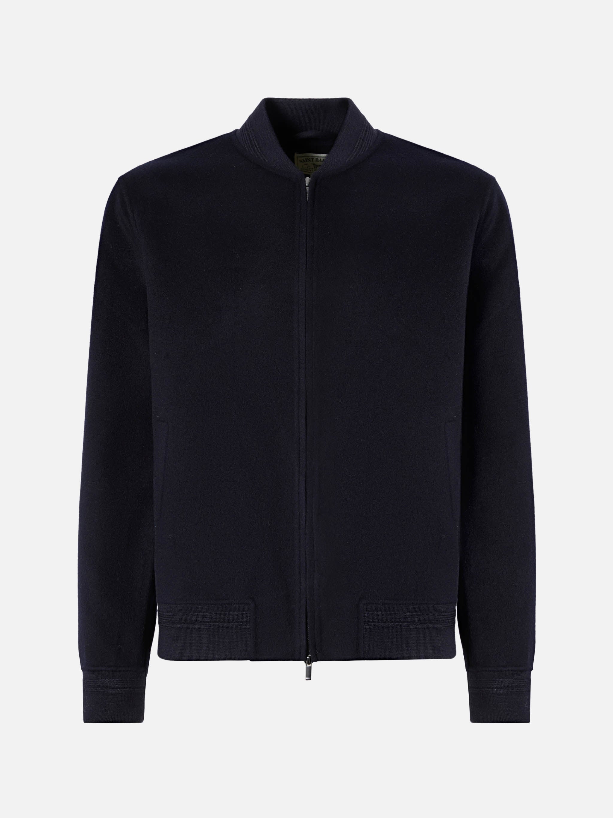 Unlined Camden Wool Bomber Blue Jacket