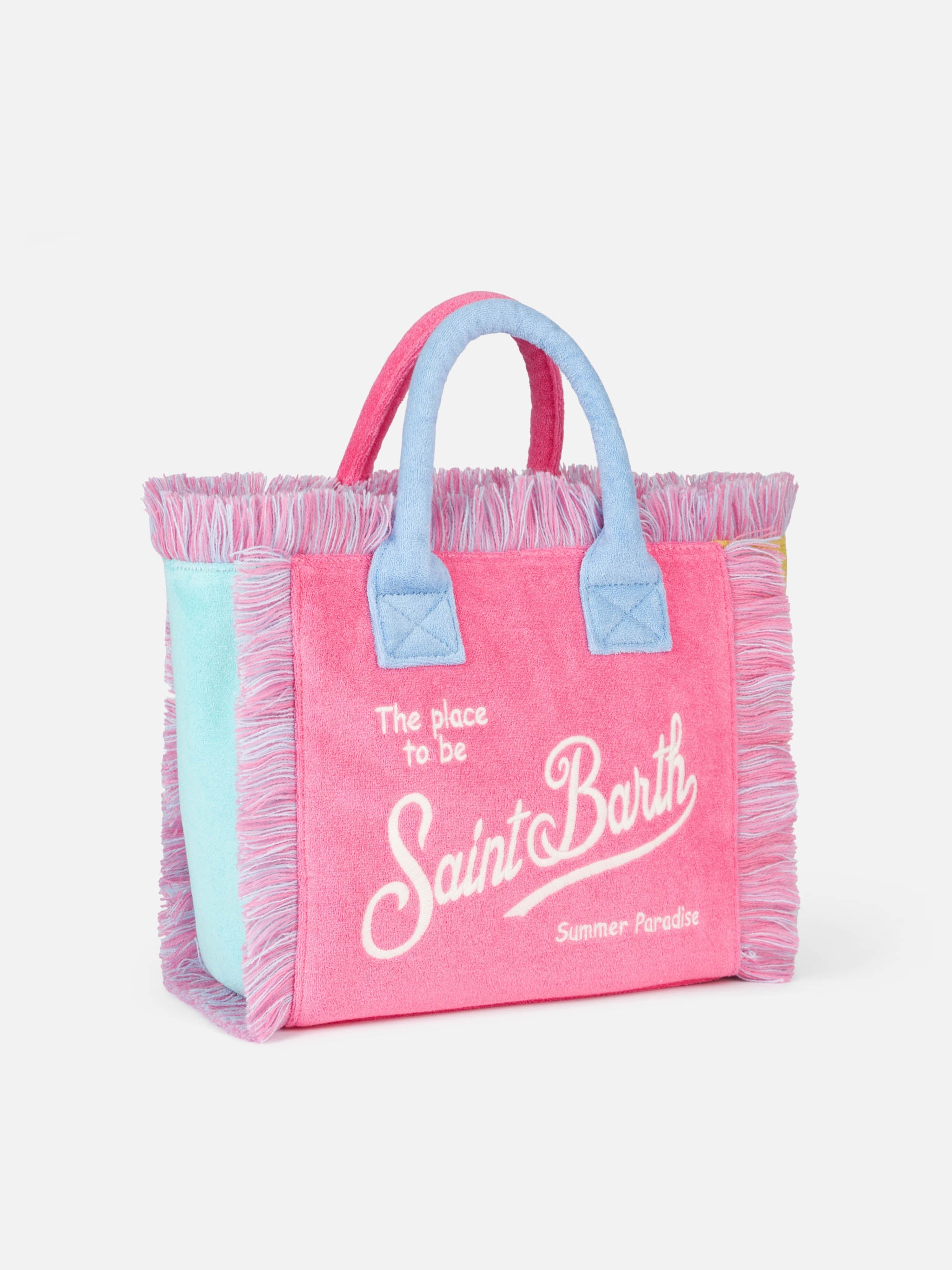 Terry Multicolor Patch Colette Sponge Handbag Bag