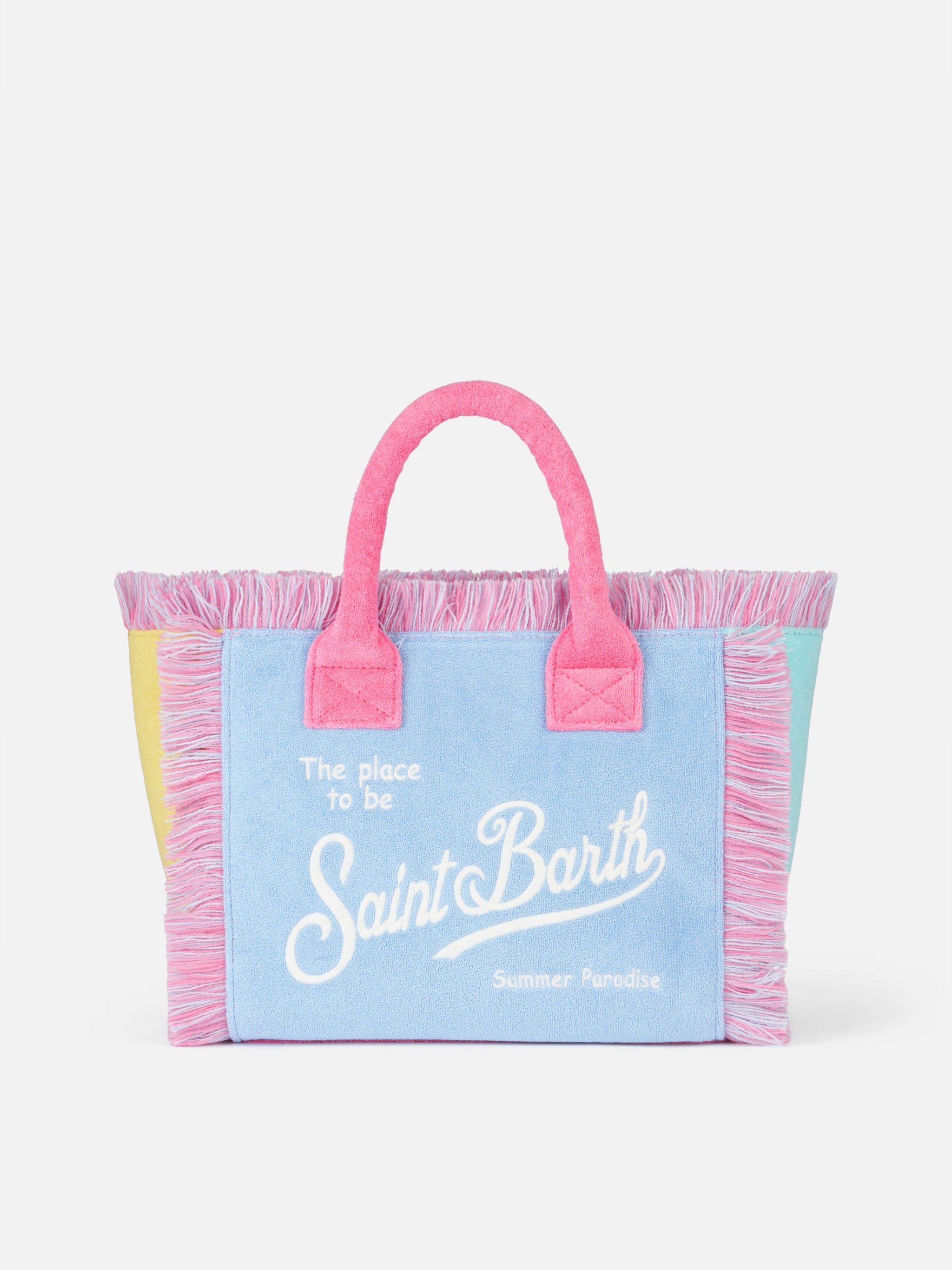 Terry Multicolor Patch Colette Sponge Handbag Bag