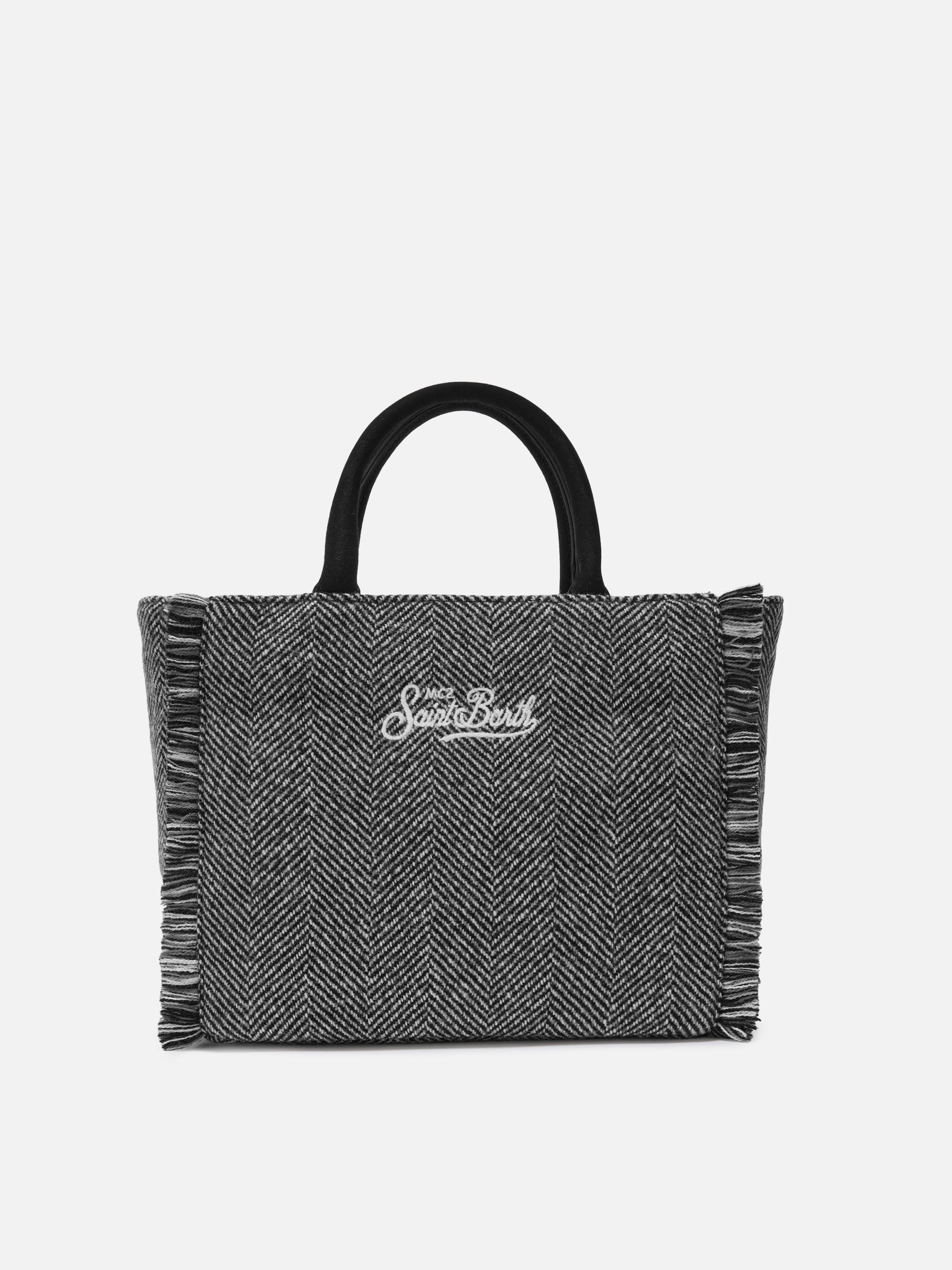 Colette Wool Handbag In Herringbone Blend __single__ Bag