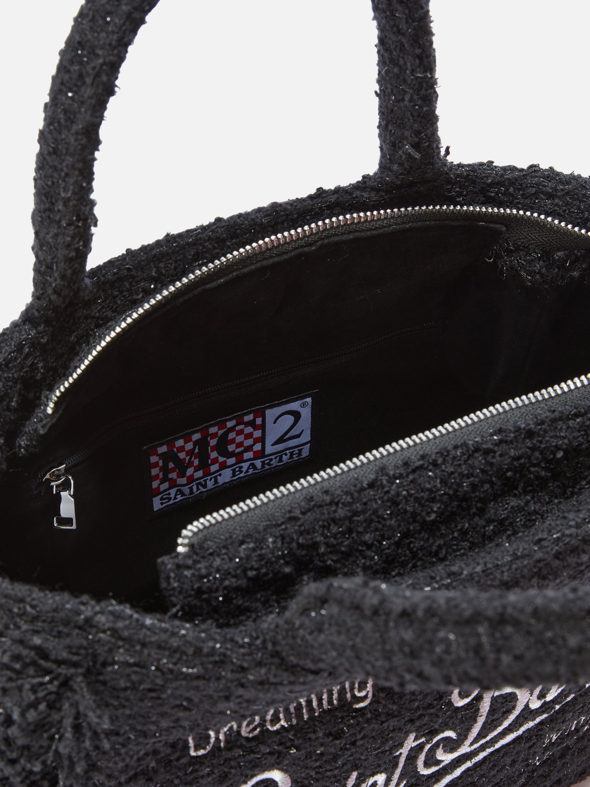 Colette Tweed Handbag In Black Wool Blend __single__ Bag