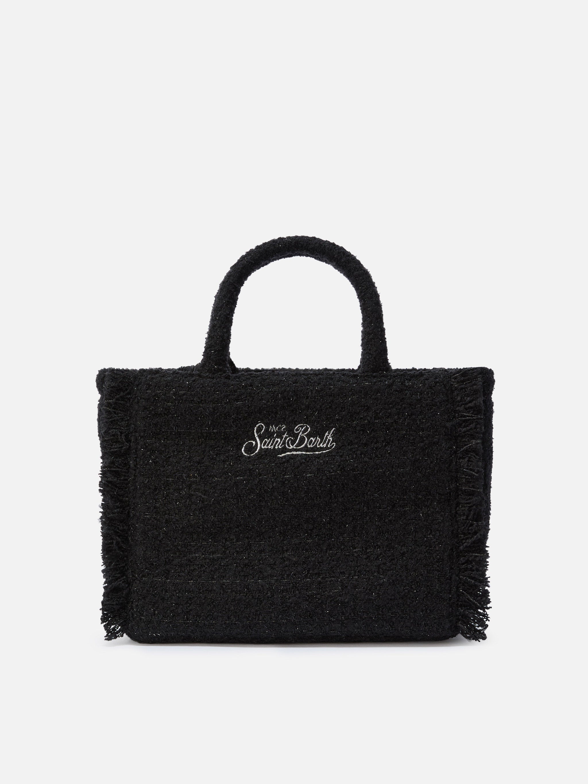 Colette Tweed Handbag In Black Wool Blend __single__ Bag