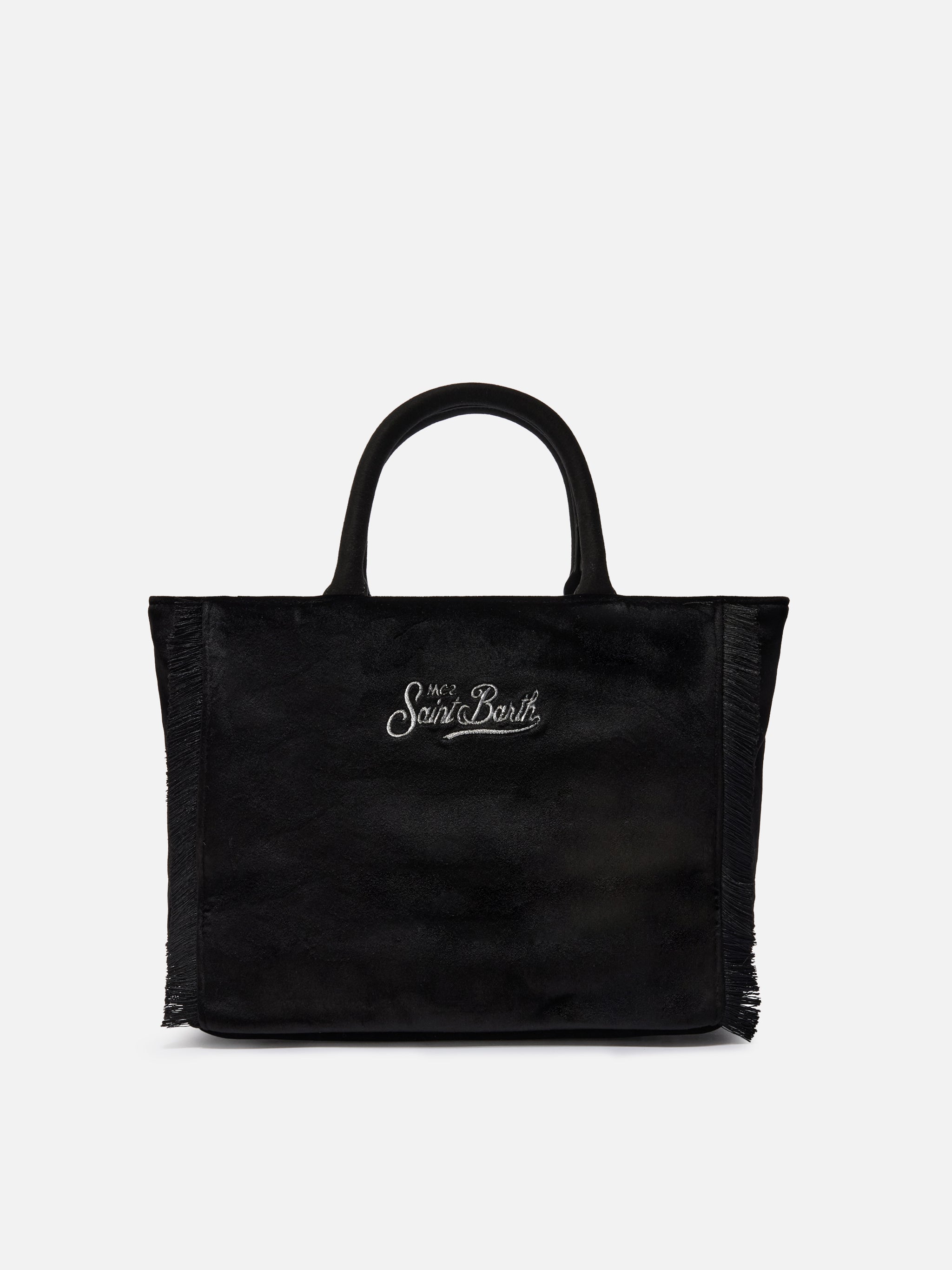 Colette Velvet Handbag Black Bag