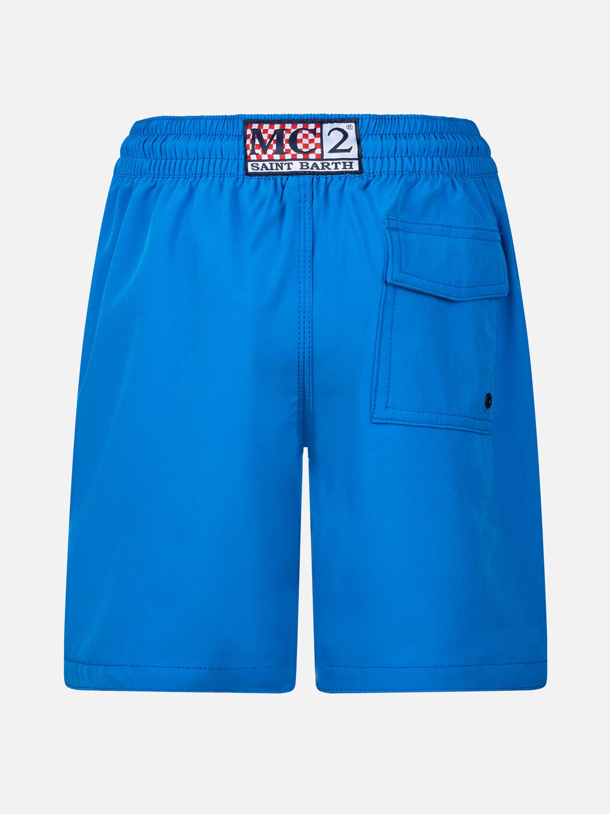 Boy Comfort Surf Jr Swim Shorts With Snoopy Placed Print __single__ Swimshort