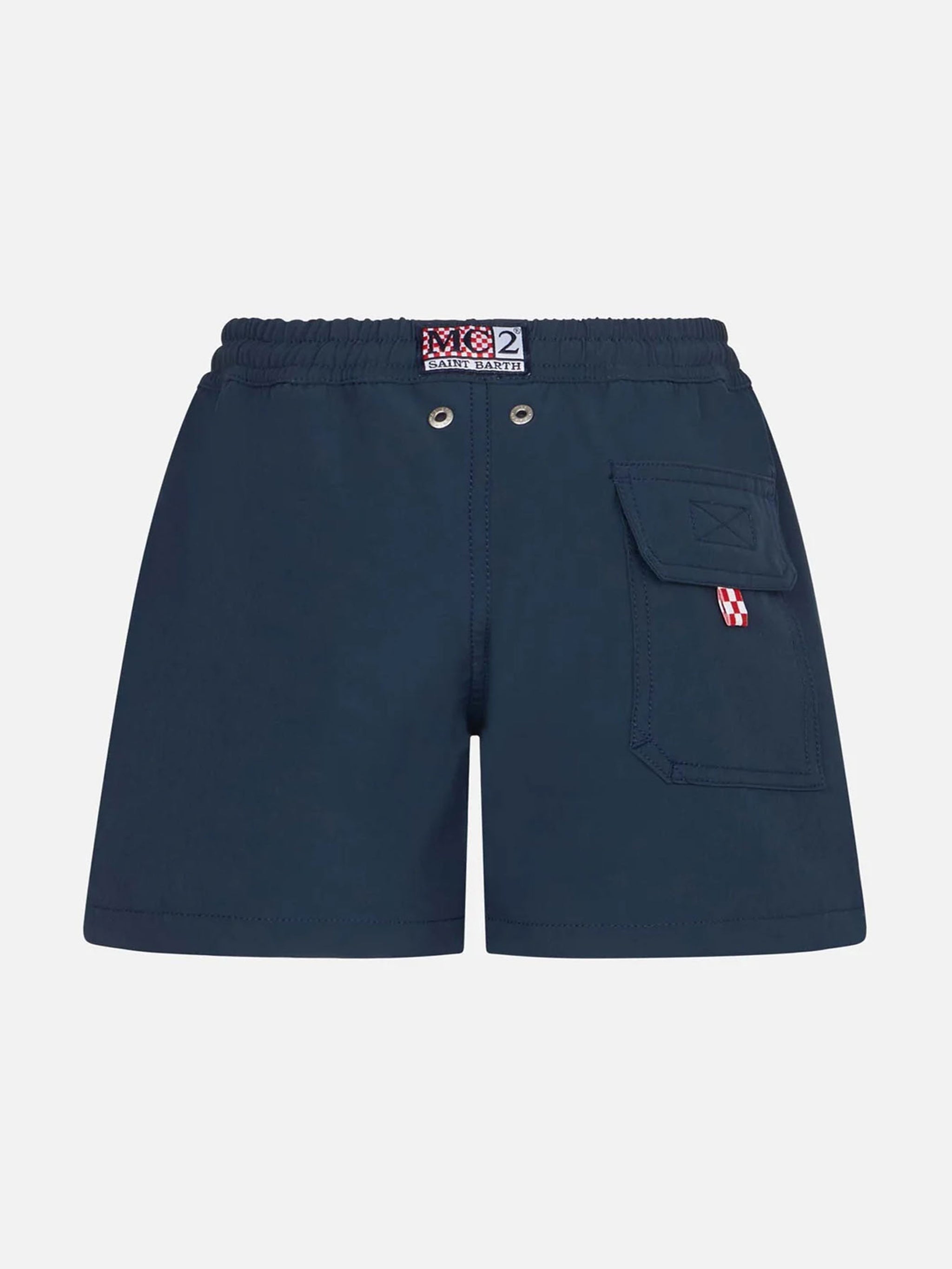 Boy Comfort Navy Blue Swim Shorts Swimshort