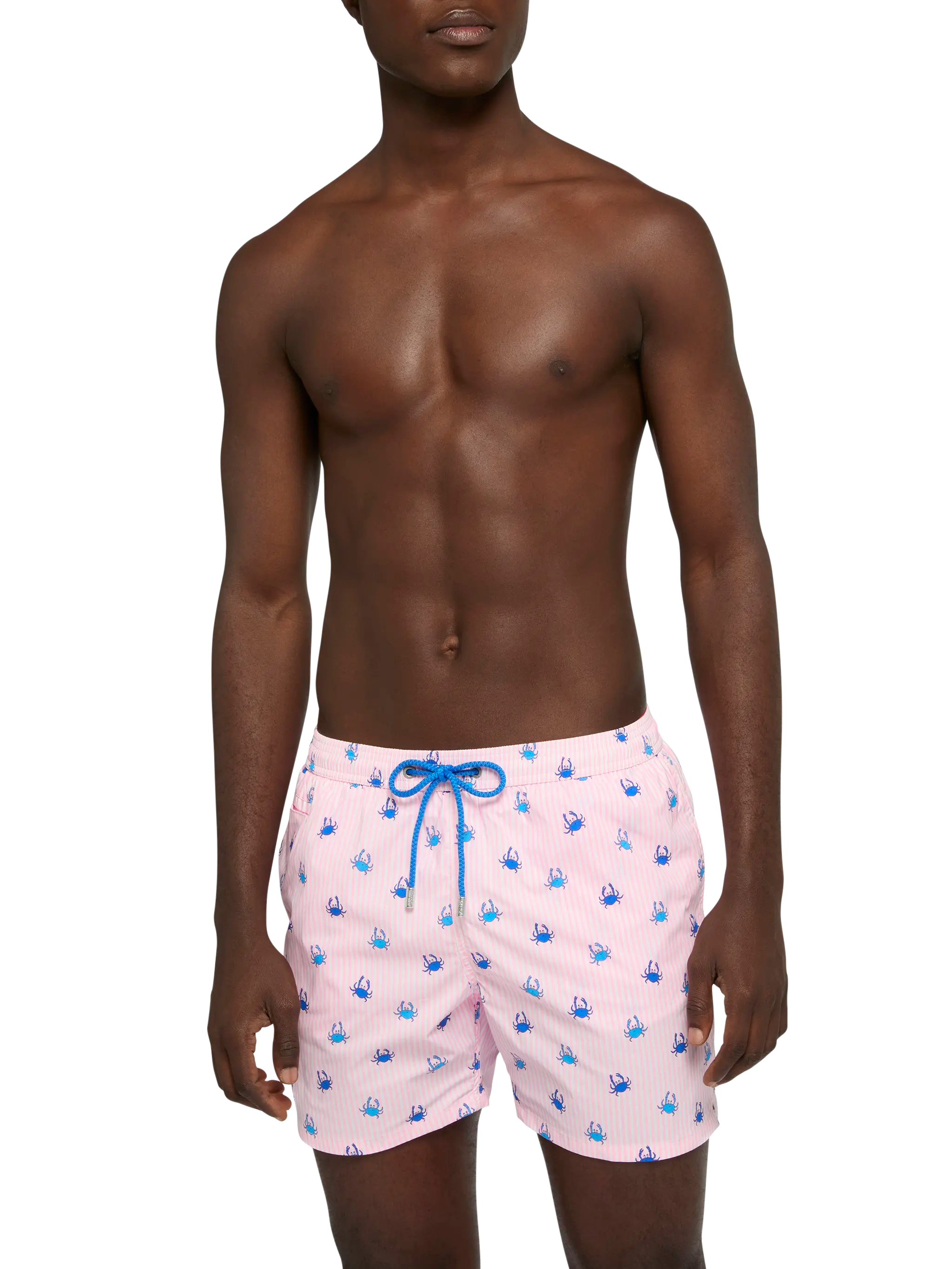 Comfort Light Swim Shorts With Crab Print __single__ Swimshort
