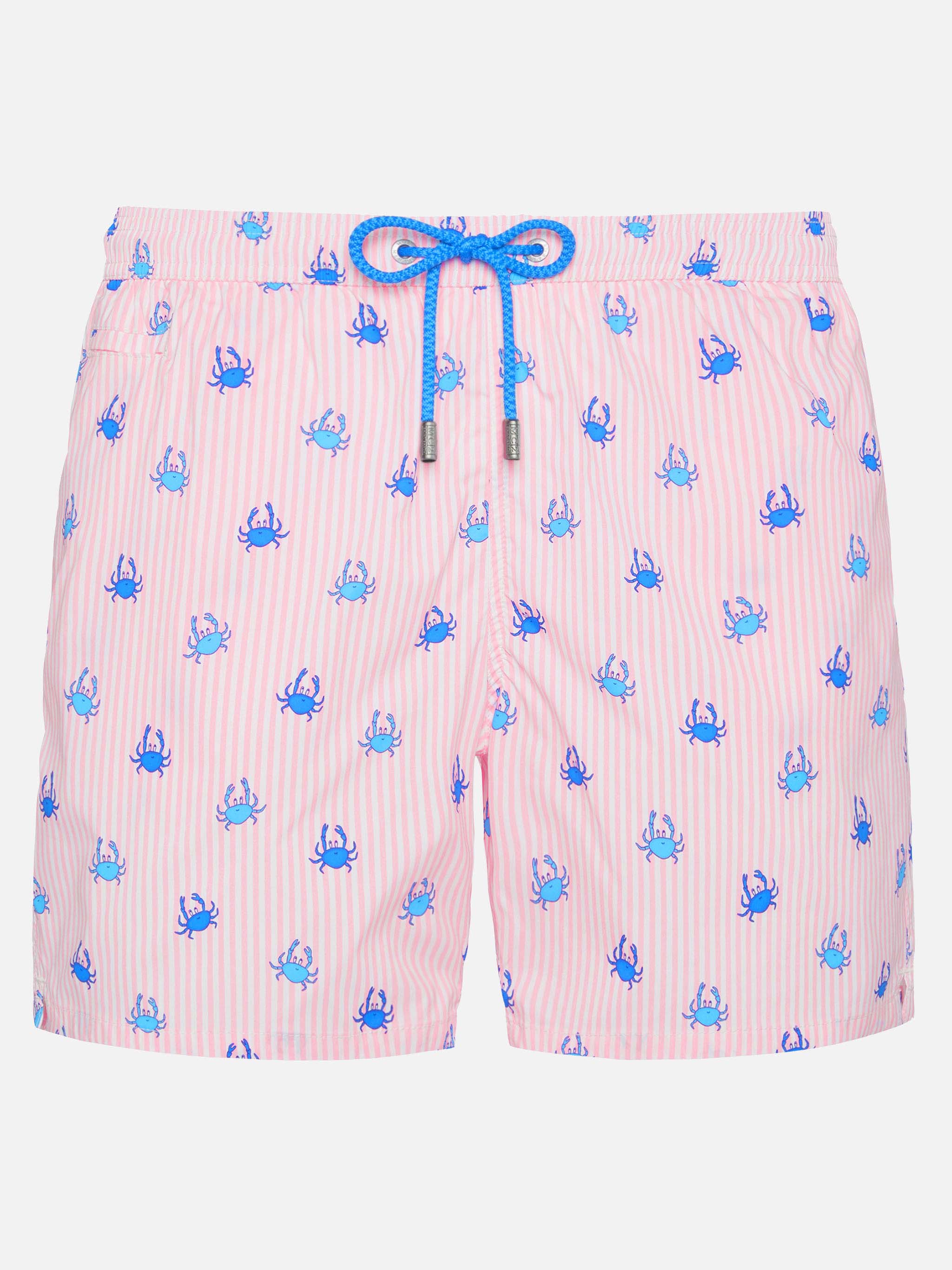 Comfort Light Swim Shorts With Crab Print __single__ Swimshort
