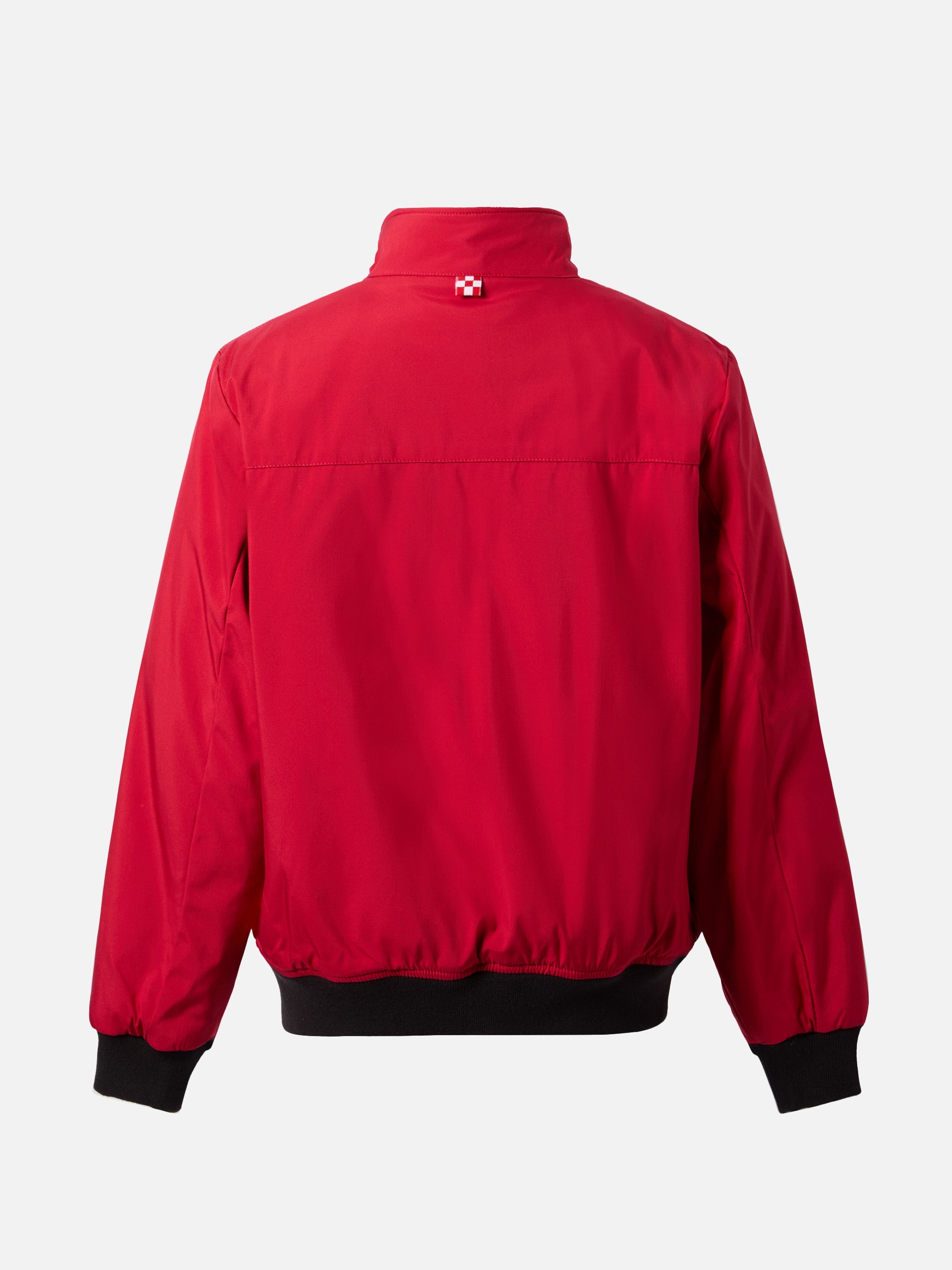 Red Bomber Jacket Country Jr With Furry Lining __single__