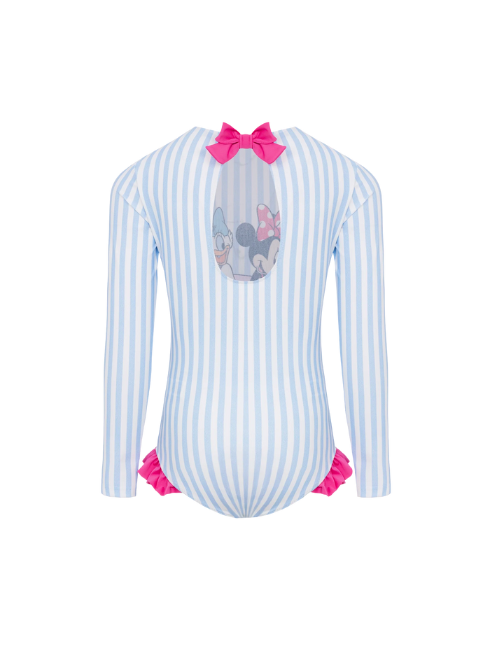 One-Piece Swimsuit Cressy With Long Sleeves And Disney Team Print| Uv Protection | Disney® Special Editio Sky Wetsuit