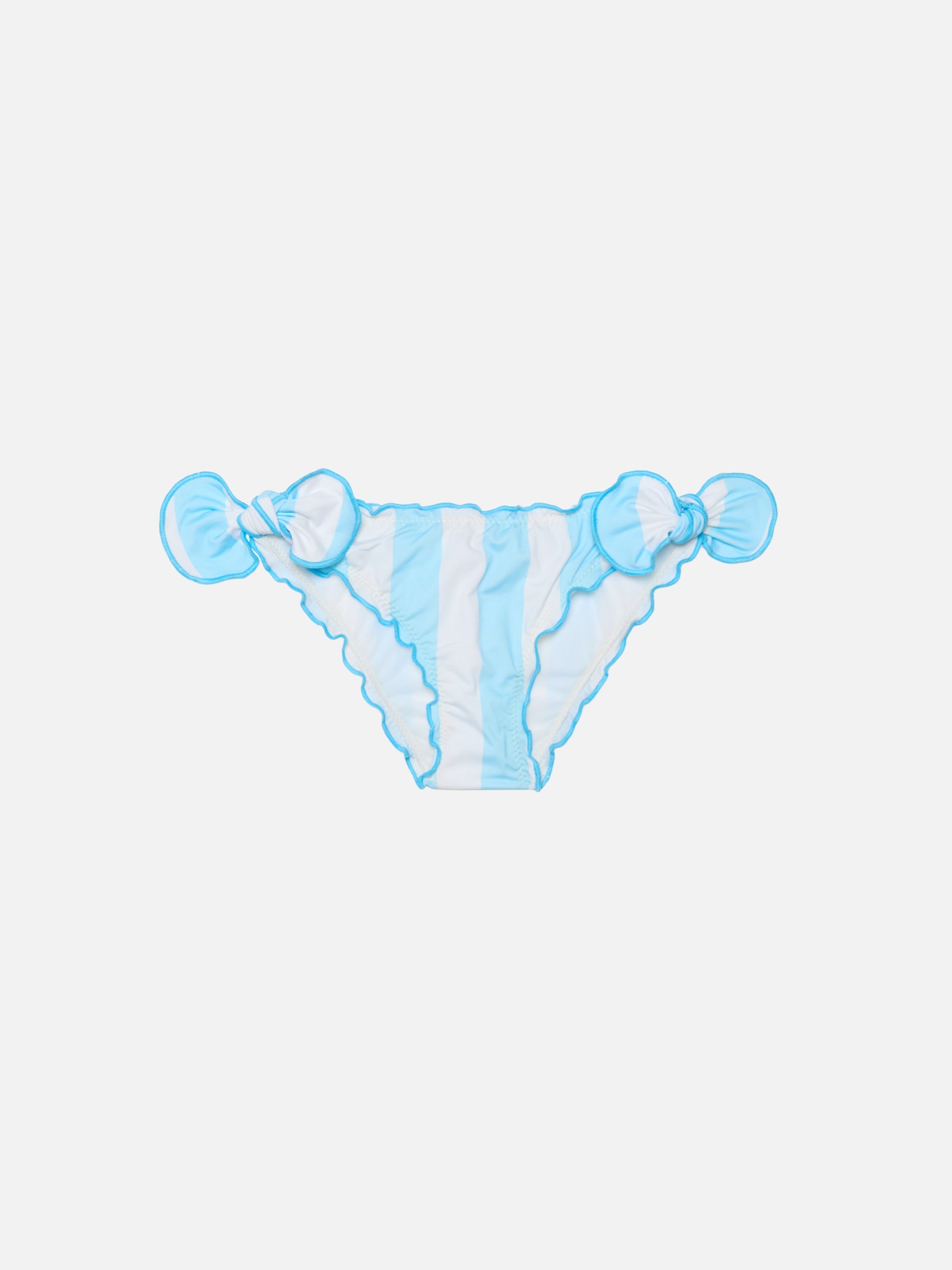 Cric Classic Swim Briefs With Striped Print Bottom