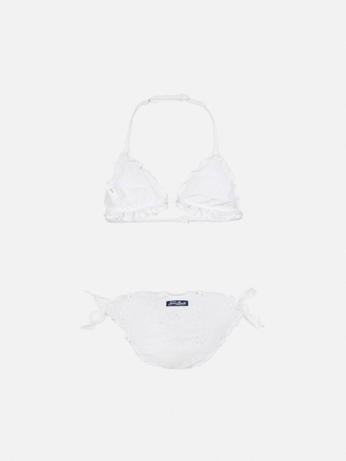 Cris Sangallo Cotton Lace Triangle Bikini __single__