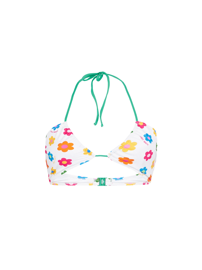 Daisy Print Bandeau Top