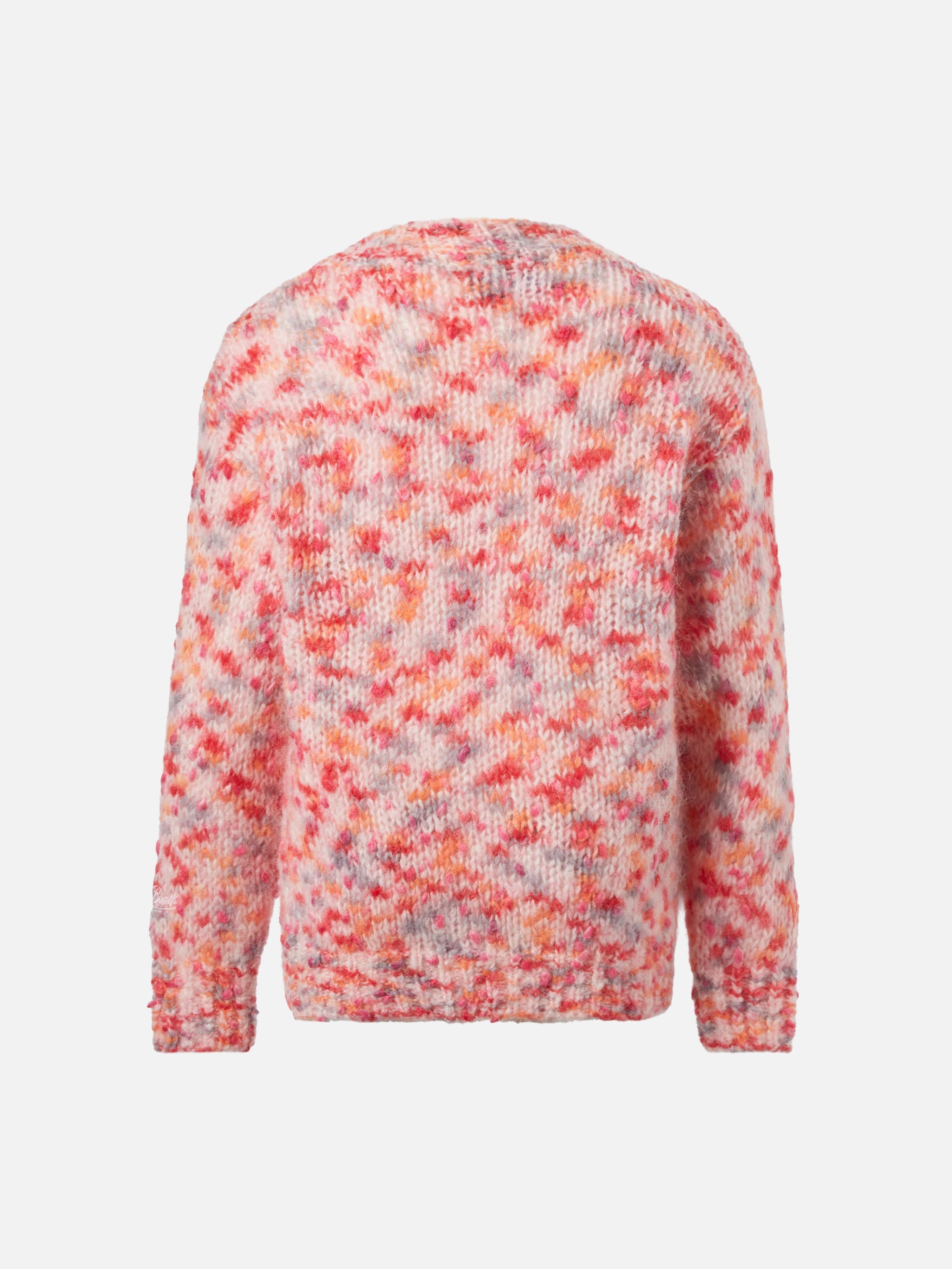Boxy Sweater Danya Soft Jr With Pasticciona Embroidery Pink