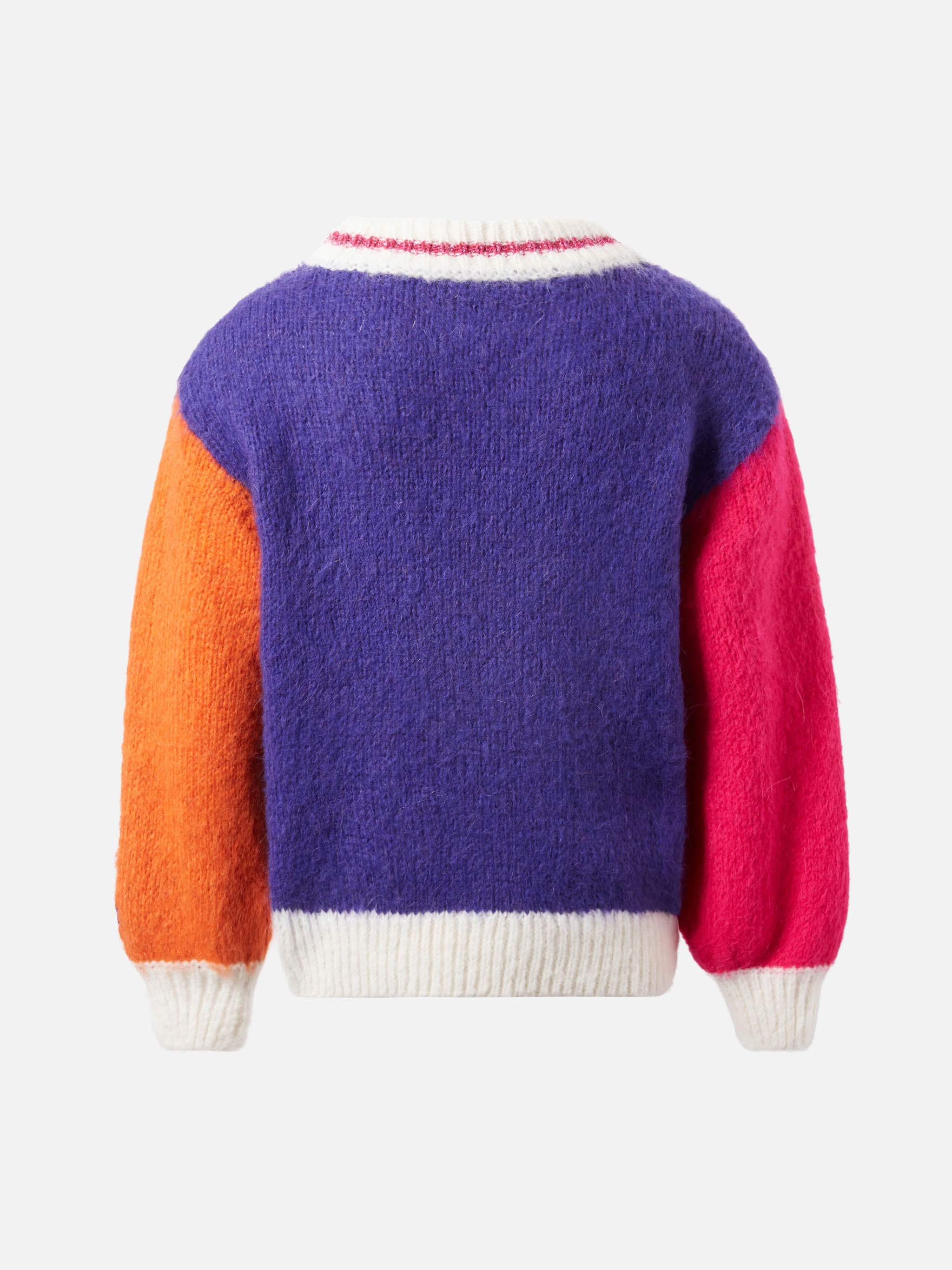 Boxy Sweater Danya Soft Jr With Indecisa Embroidery Pink